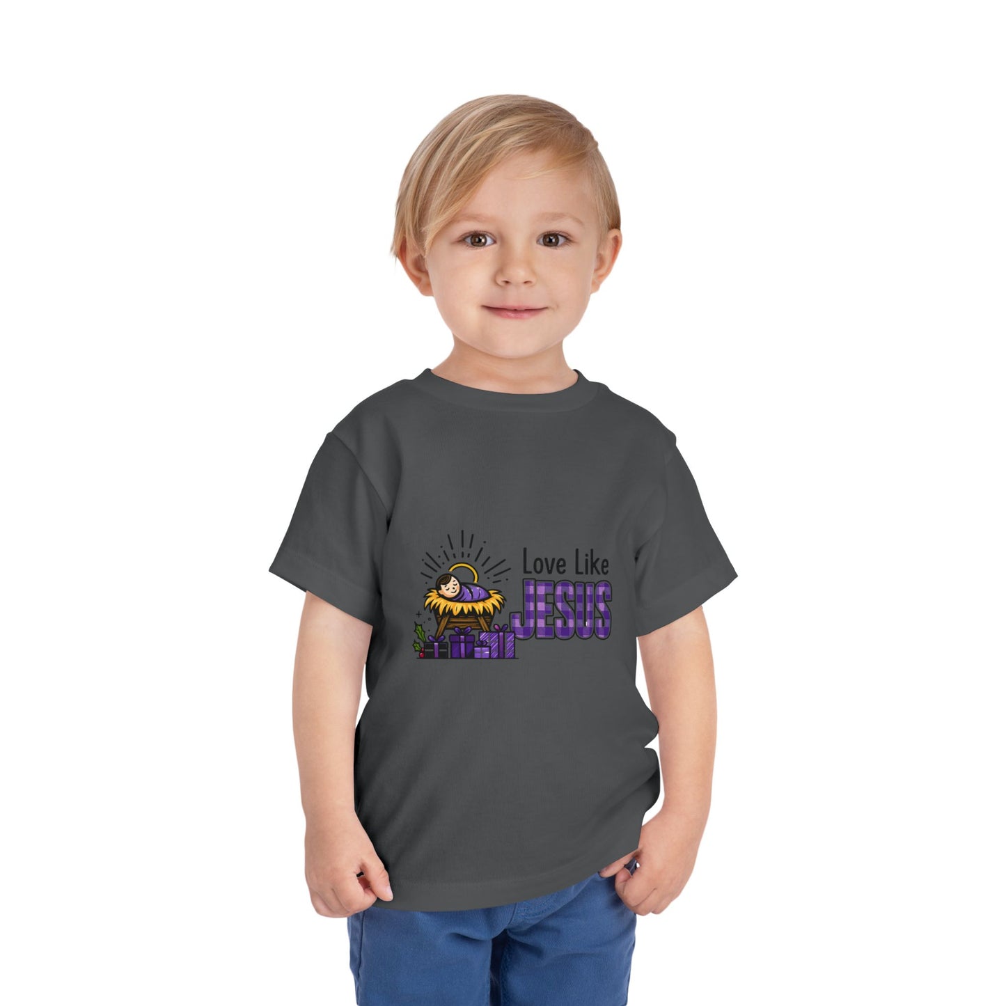 Love Like Jesus Toddler Christmas Tee