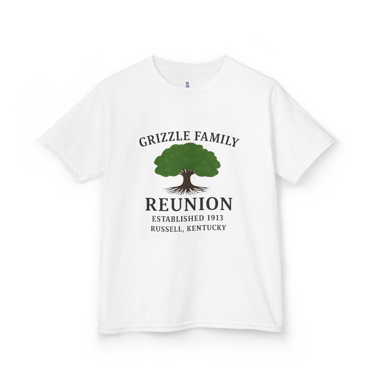 Grizzle Family Reunion Youth Tee, Family Gathering Shirt, Personalized Kids T-Shirt, Family Heritage Gift, Kids Reunion Apparel