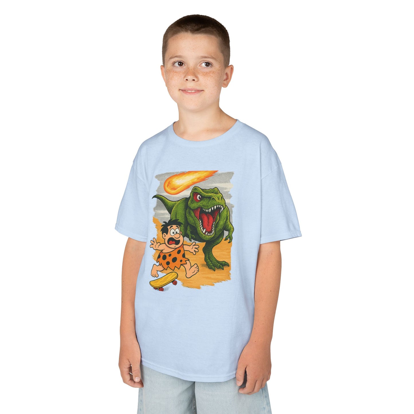 Dino Adventure Kids Tee - Fun Dinosaur Graphic Shirt, Boys T-Shirt, Playful Kids Apparel, Birthday Gift, Summer Wear