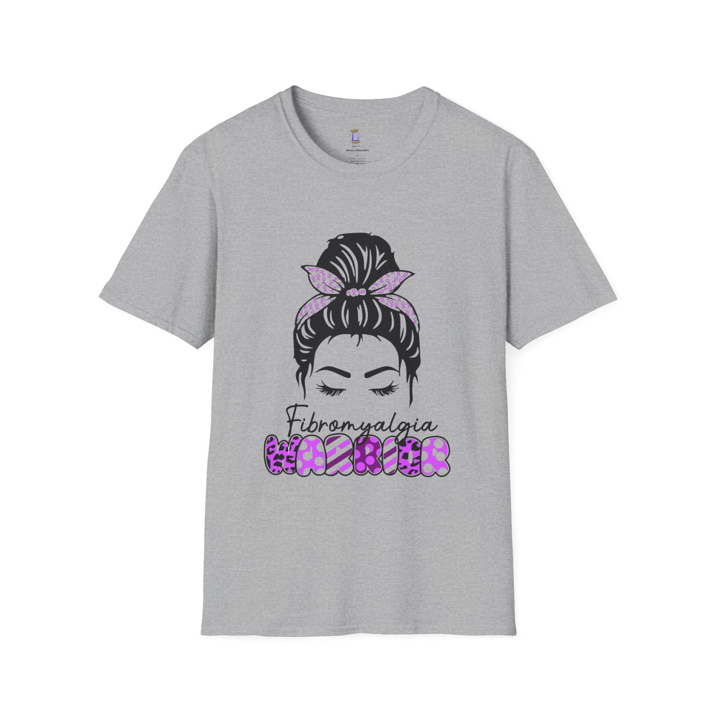 Fibromyalgia Awareness T-Shirt, Softstyle Tee, Gift for Chronic Illness, Comfortable Everyday Wear, Support Awareness Apparel