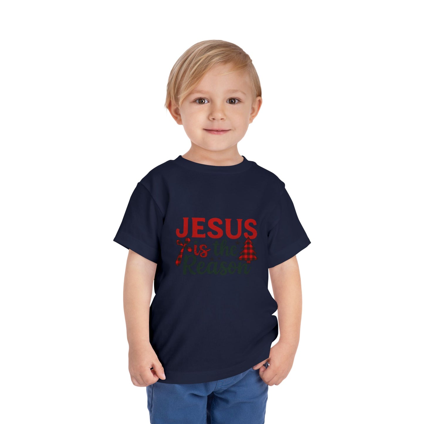 Jesus Is The Reason Toddler Christmas Tee