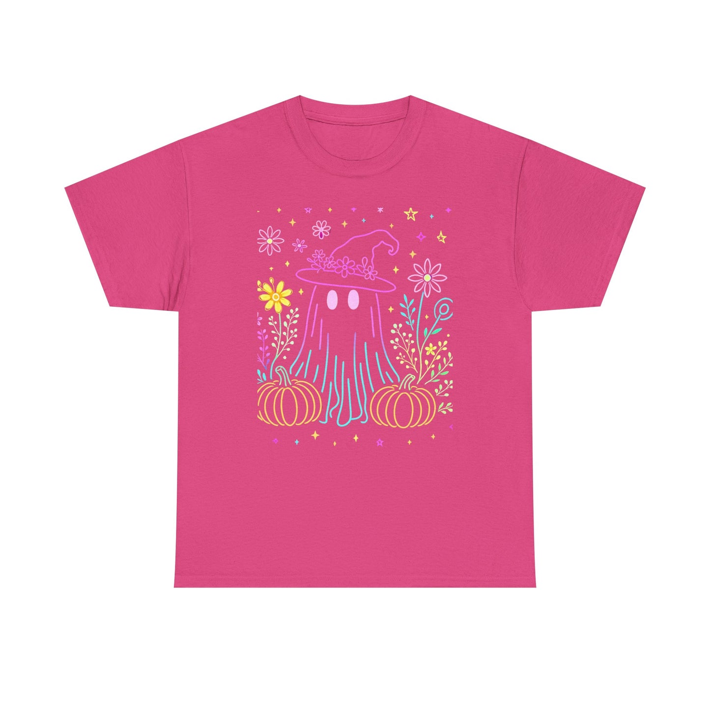 Pastel Ghost Witch Hat Tee
