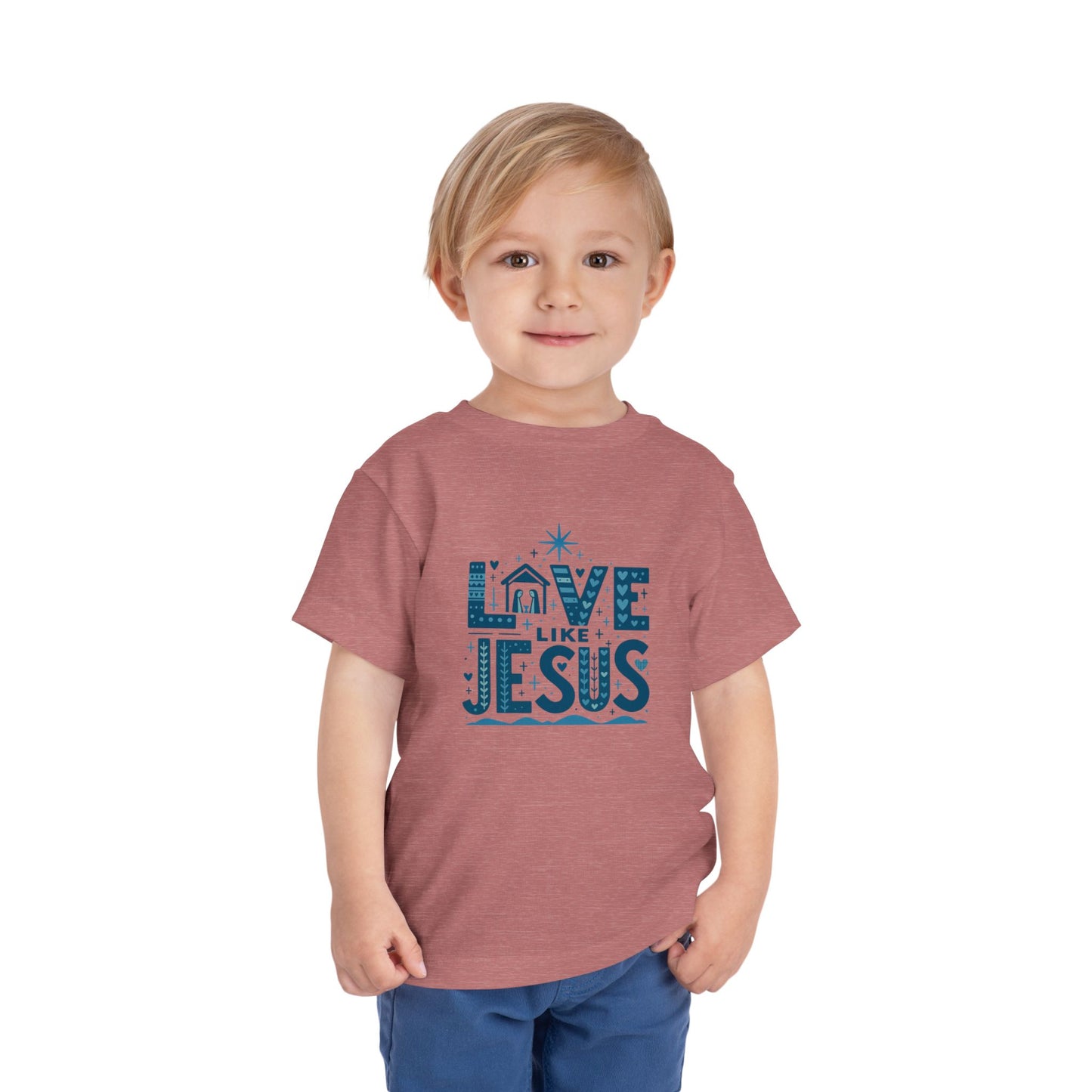 Love Like Jesus Toddler Christmas Tee