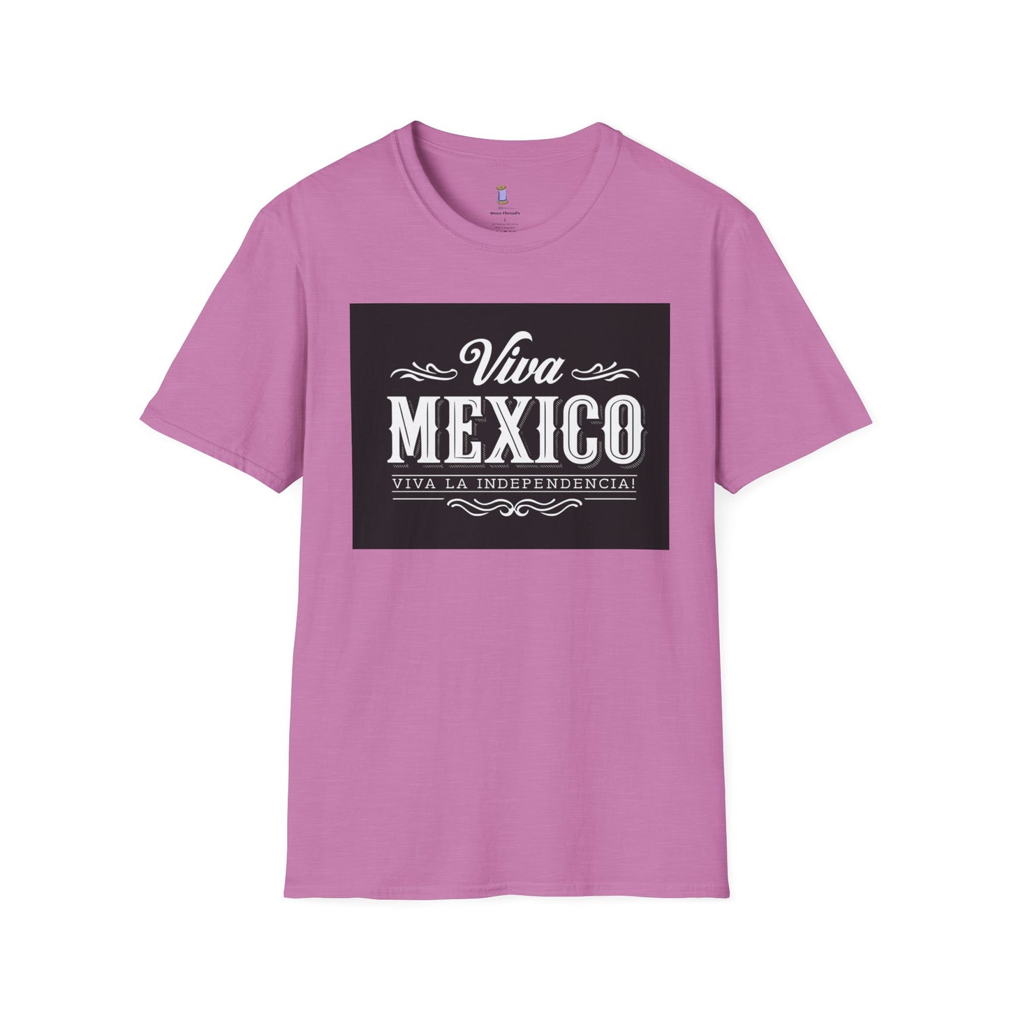Viva Mexico Tees | Unisex Softstyle T-Shirt for Celebrations, Gifts, Independence Day, Weekend Outings, Casual Wear