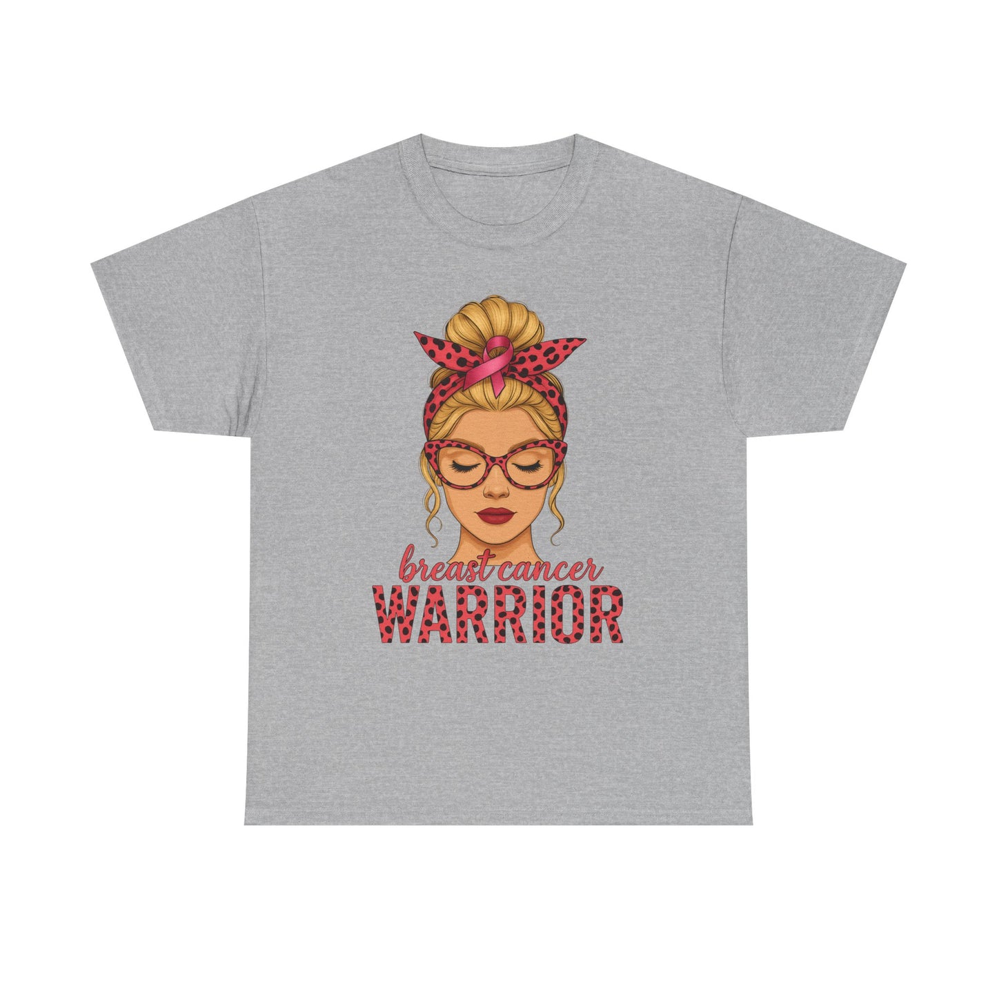 Breast Cancer Warrior Tee - Pink Ribbon Support