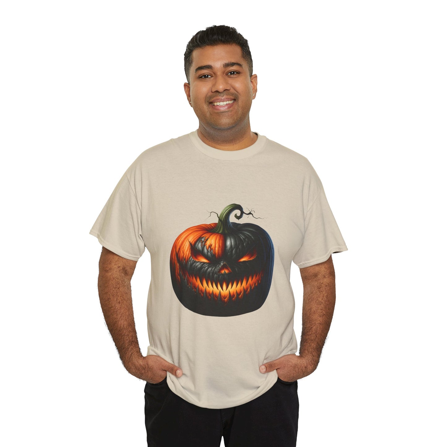 Sinister Pumpkin – Halloween Glow Tee