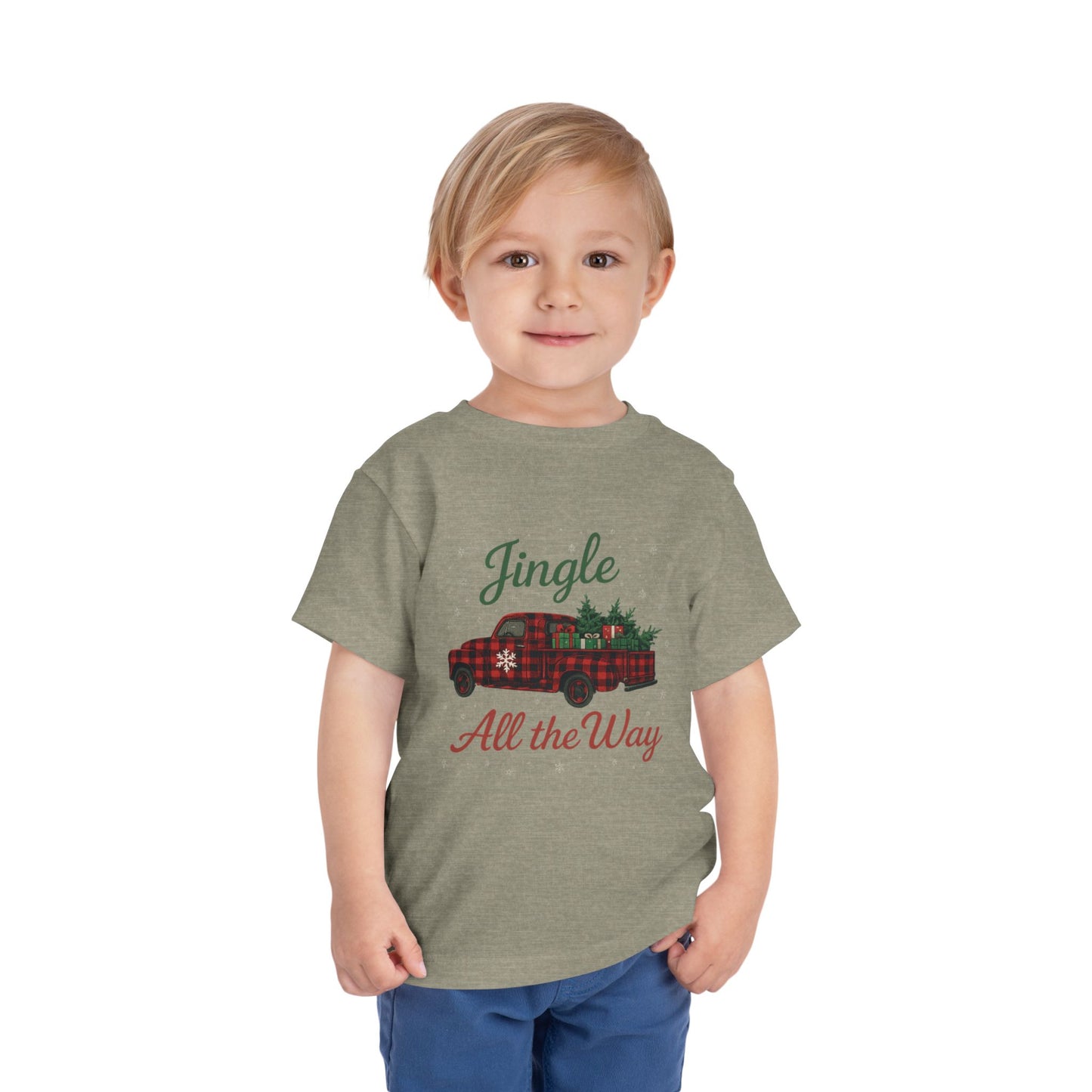 Jingle All the Way Toddler Christmas Tee