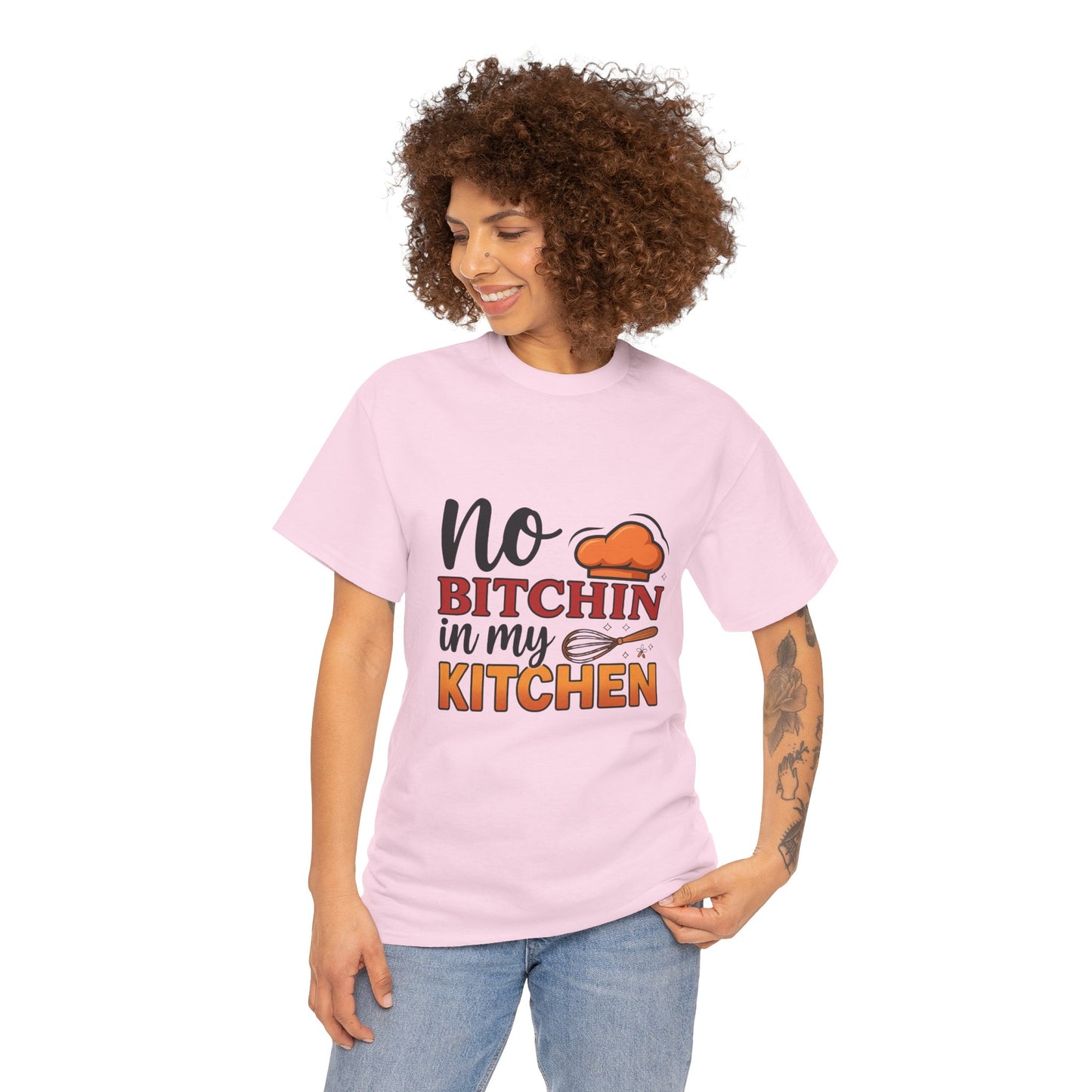 Retro Kitchen Unisex Tee | No Bitchin' in My Kitchen