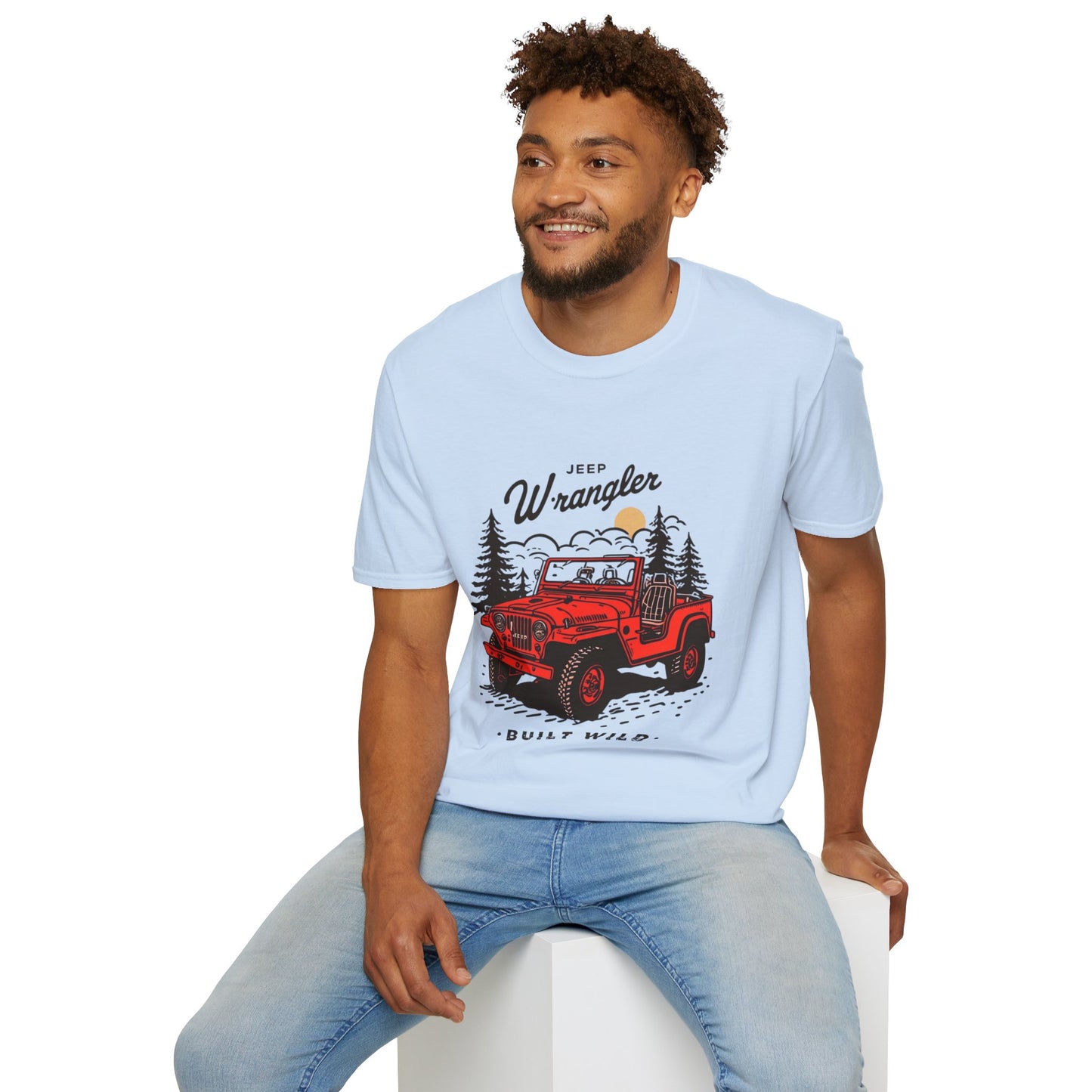 Jeep Wrangler Adventure Tee, Summer T-Shirt, Outdoor Enthusiast Gift, Camping Shirt, Road Trip Apparel, Vintage Jeep Design