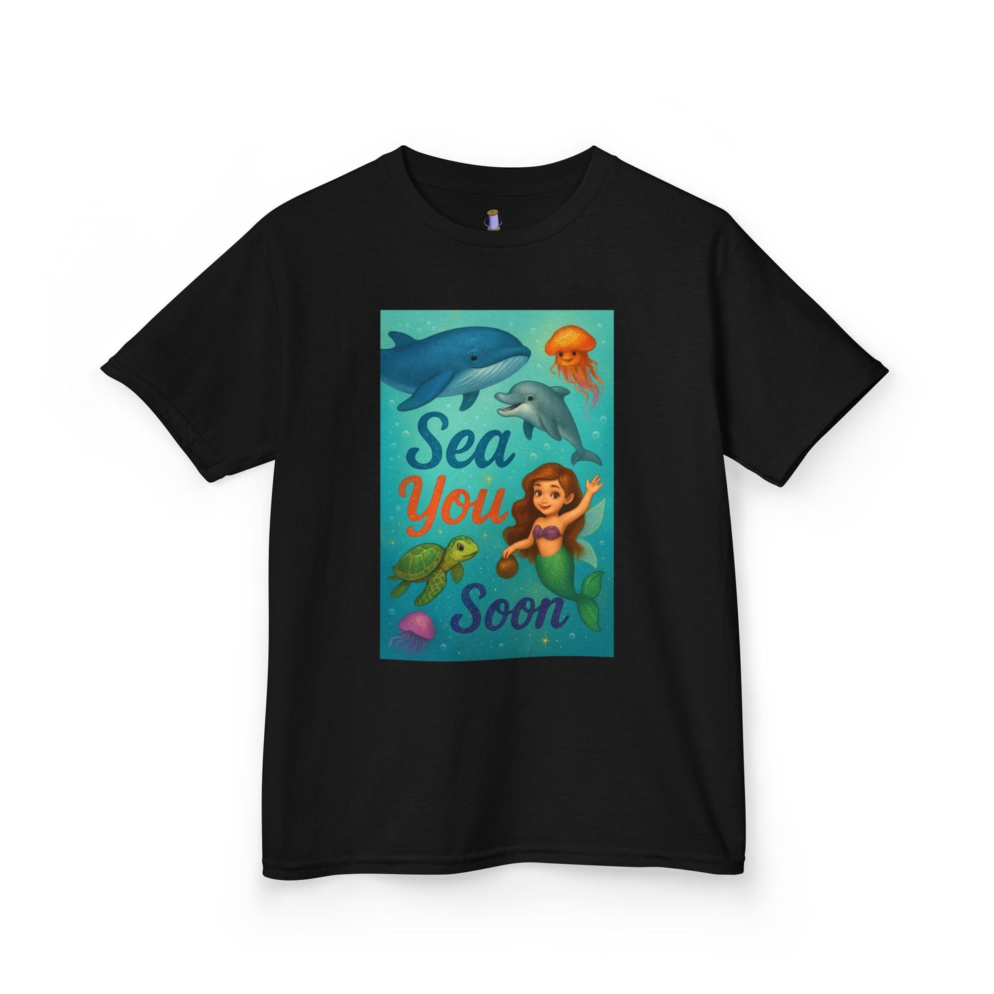 Kids Sea-Themed Tee, Ocean Adventure Shirt, Summer Casual Wear, Beach Birthday Gift, Fun Underwater T-Shirt, Nautical Kids Apparel
