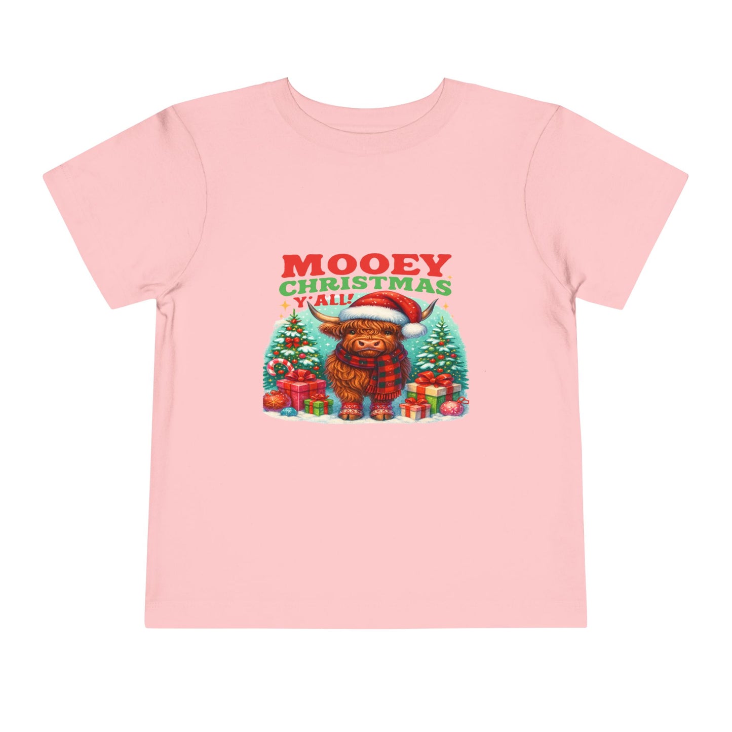 Mooey Christmas Y'all! Toddler Tee