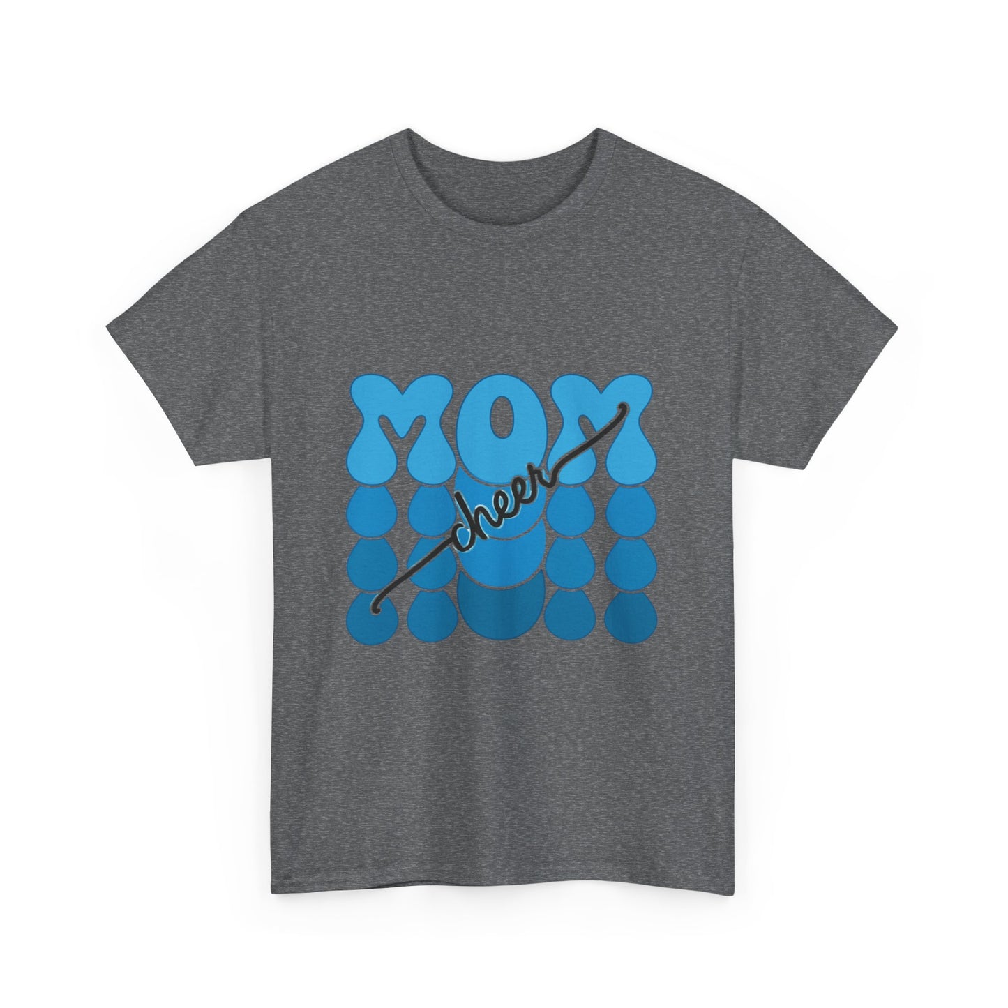 Blue Mom Cheer T-Shirt