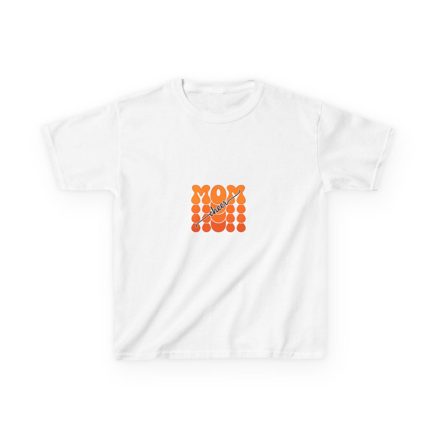 Groovy Mom Cheer Tee - Retro 70s Style!