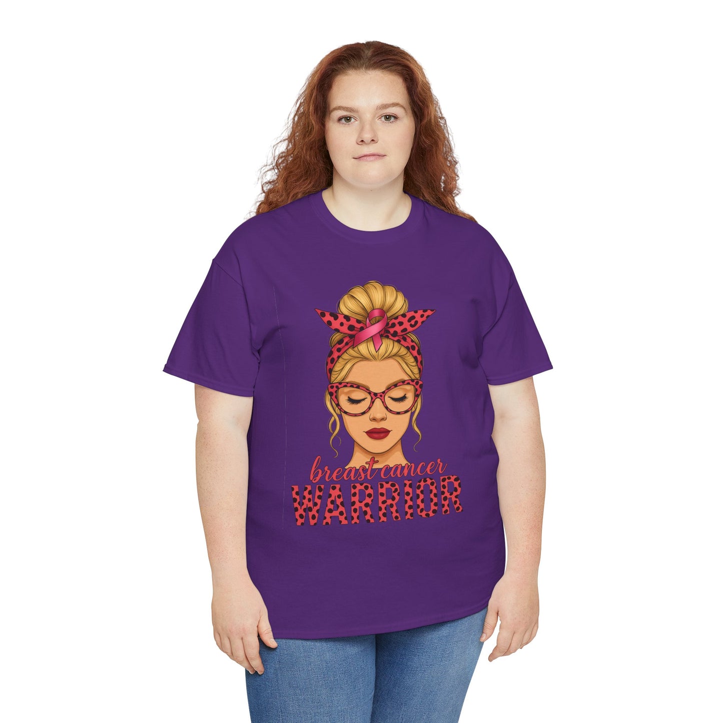Breast Cancer Warrior Tee - Pink Ribbon Support