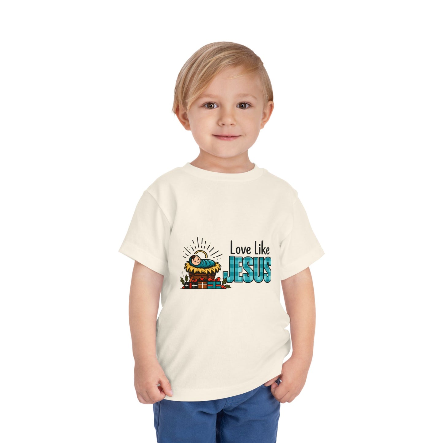 Love Like Jesus Toddler Christmas Tee