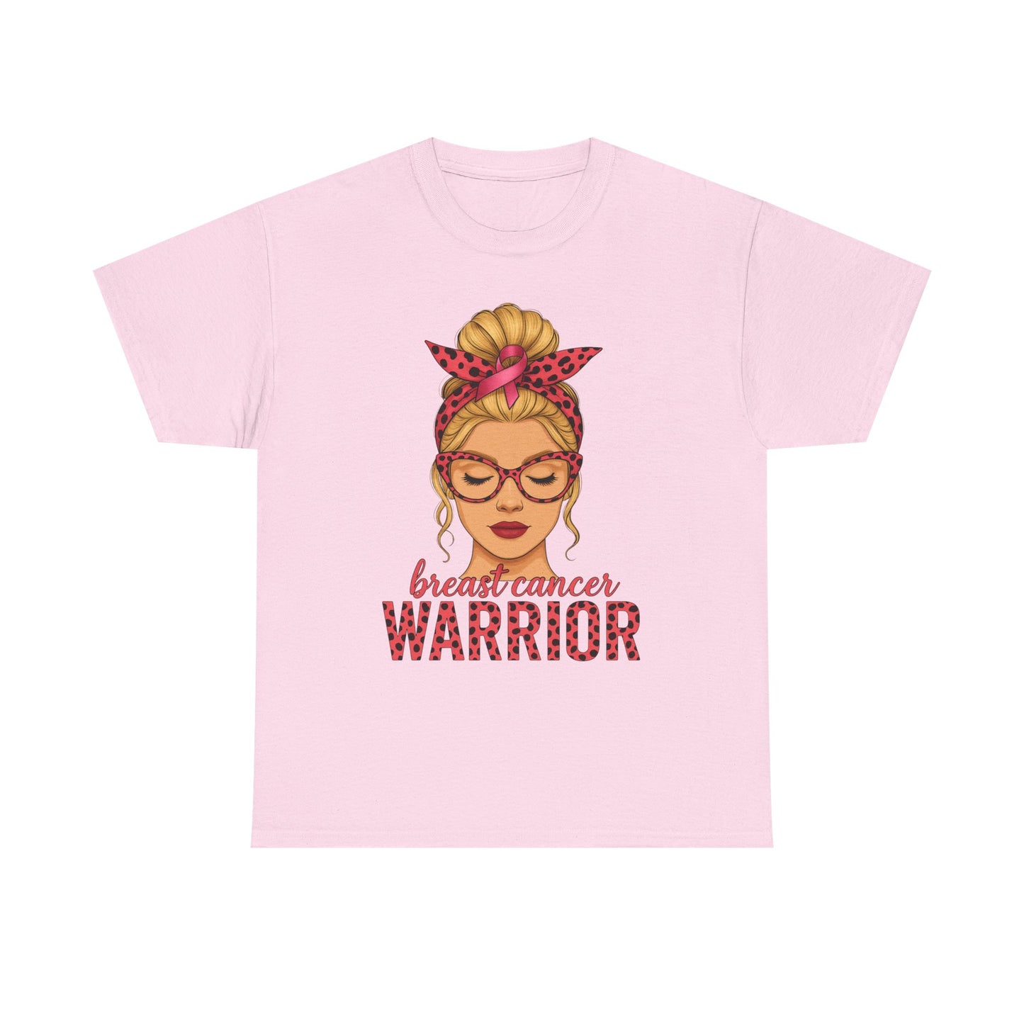 Breast Cancer Warrior Tee - Pink Ribbon Support