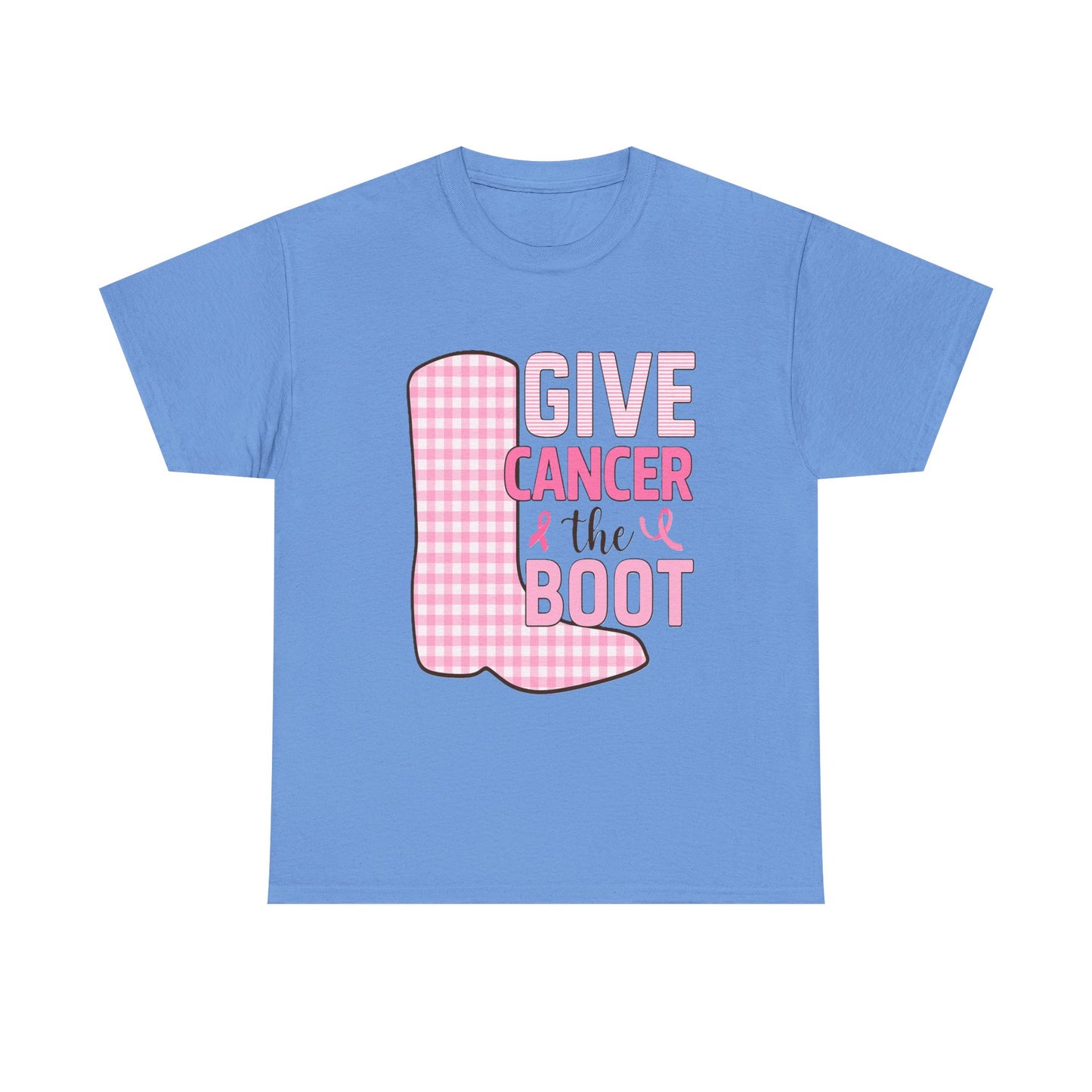 Give Cancer the Boot - Breast Cancer Awareness Tee