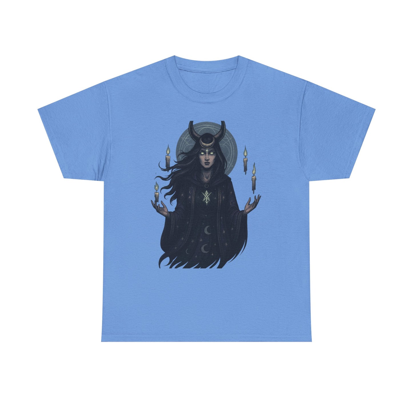 Moonlit Sorceress – Enchanted Candlelight Tee