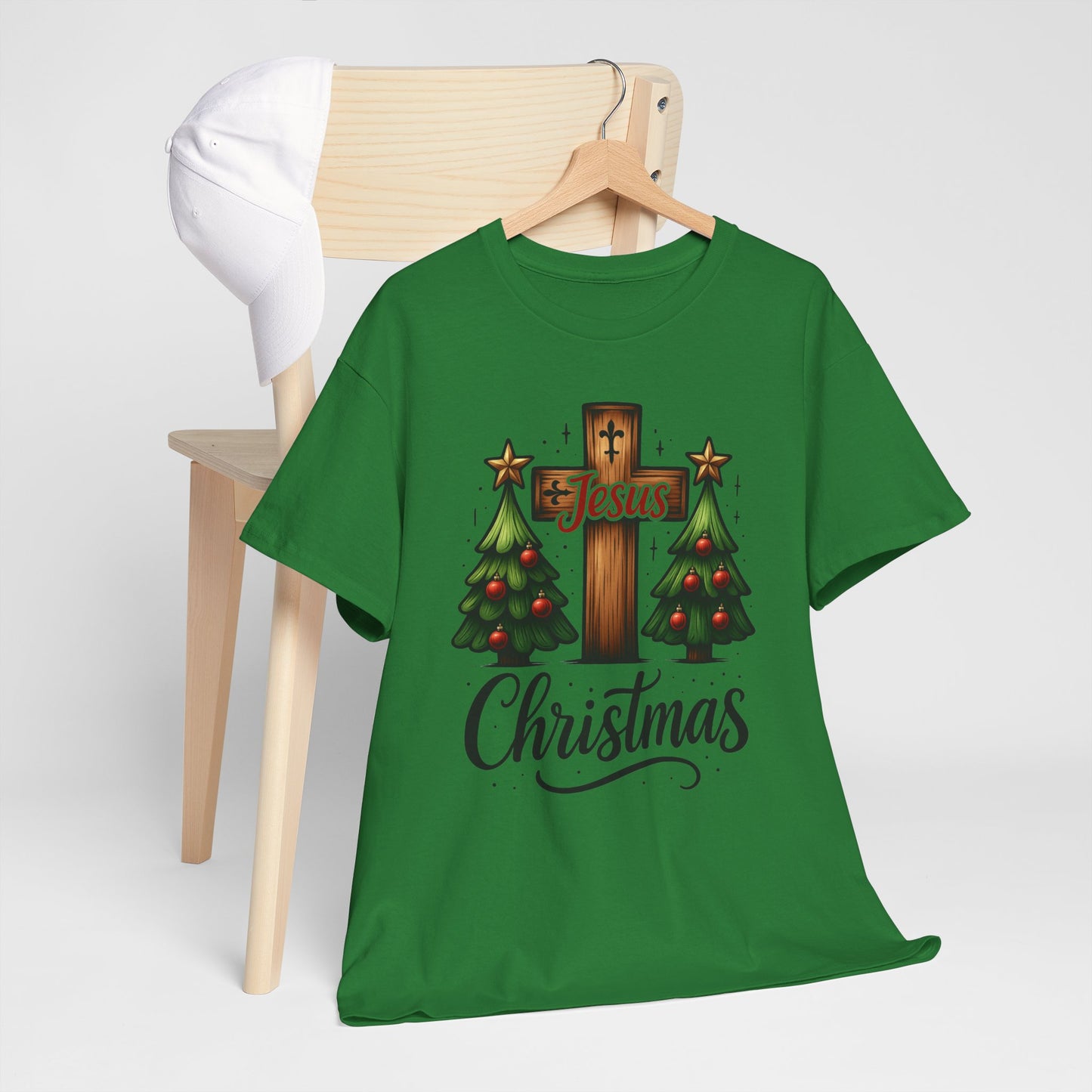 Christmas Cross Unisex Tee