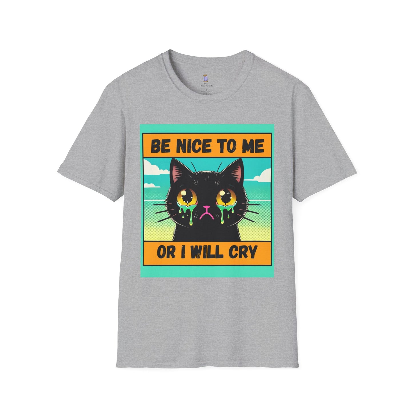 Playful Cat Graphic Tee, Unisex T-Shirt, Gift for Cat Lovers, Cute Animal Apparel, Funny Pet Quote Shirt