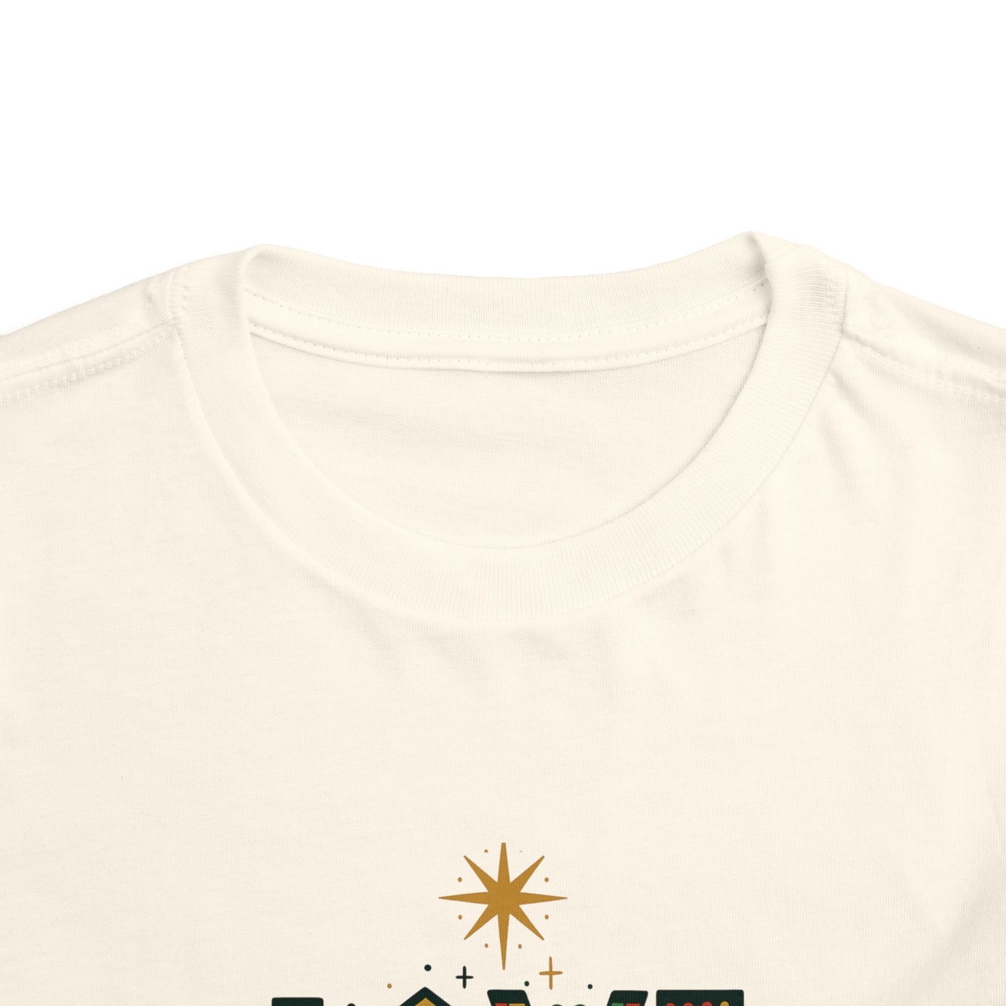 Toddler Christmas Tee - Love Like Jesus Nativity Scene Shirt