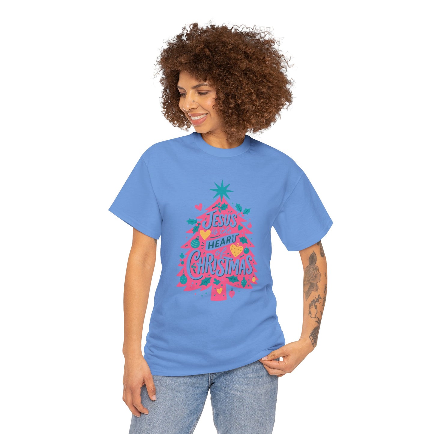Jesus is the Heart of Christmas Tee