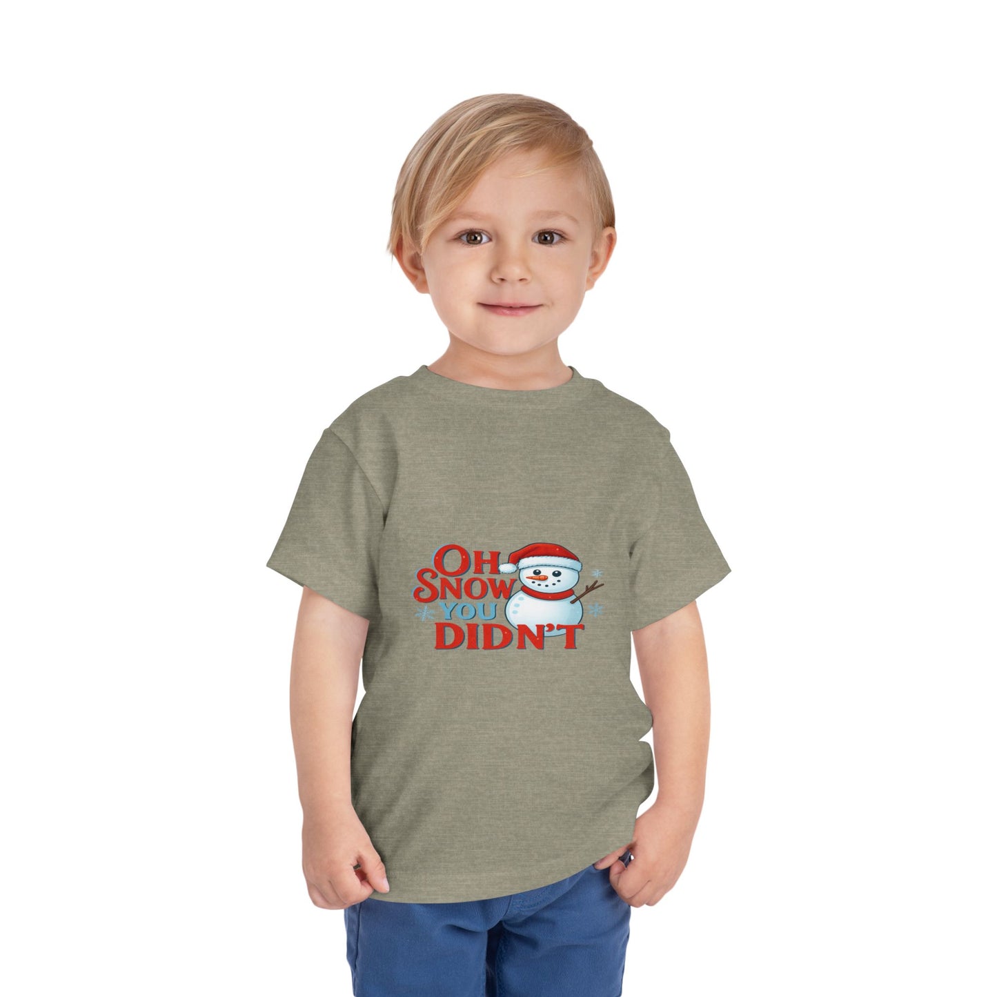 Oh Snow You Didn't! Toddler Christmas Tee