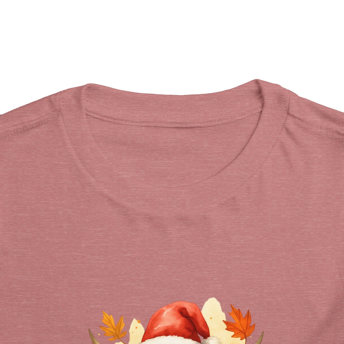 Moo-ving Through Fall Toddler Christmas Tee