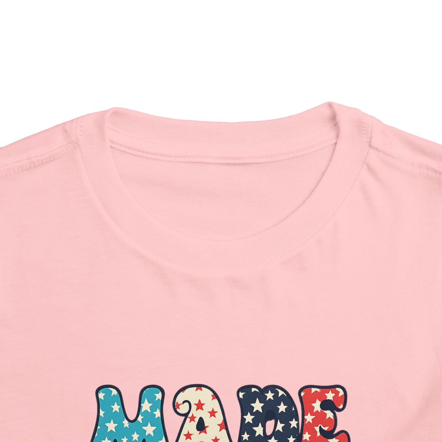 Toddler Tee Vintage Made in USA Retro Smiley Peace Sign Star Design