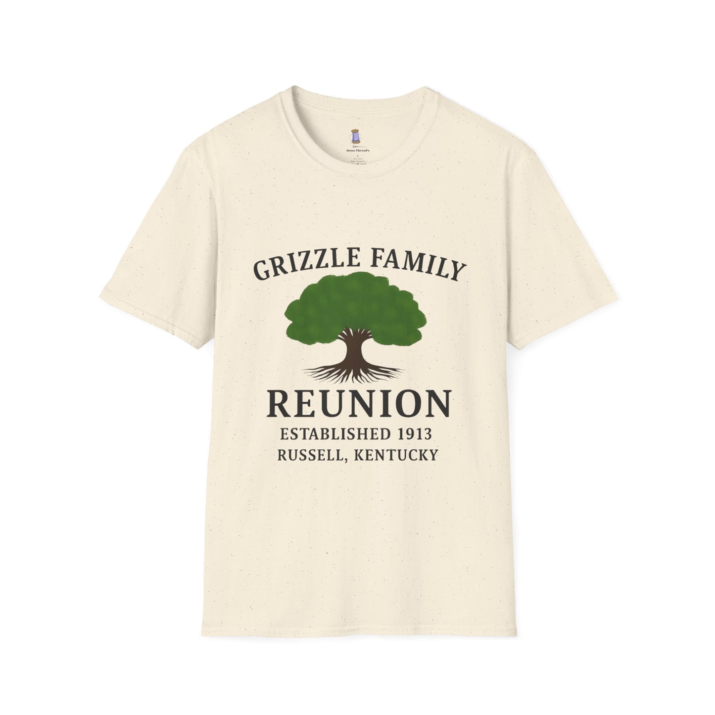 Grizzle Family Reunion Men's T-Shirt, Family Gathering Tee, Heritage Apparel, Summer Picnic Shirt, Custom Family Event Shirt