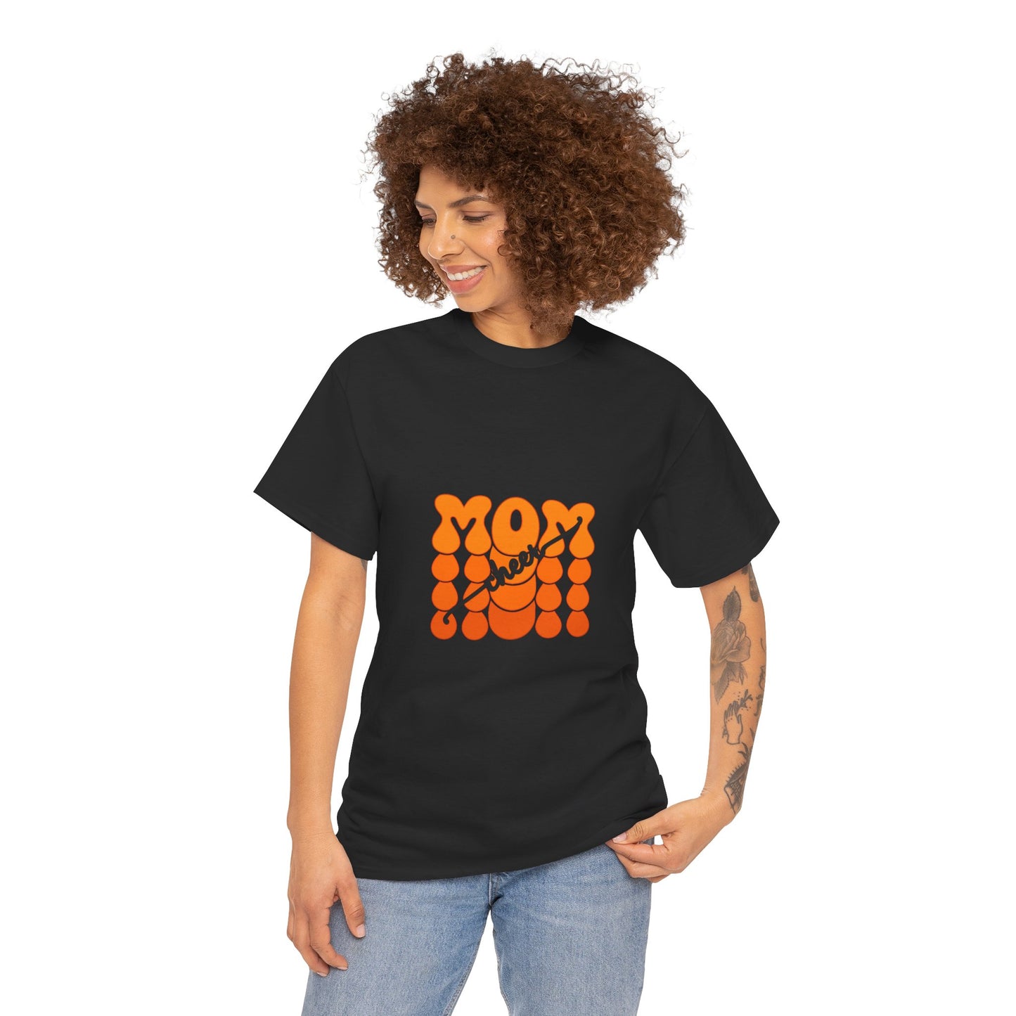 Retro Mom Cheer Tee