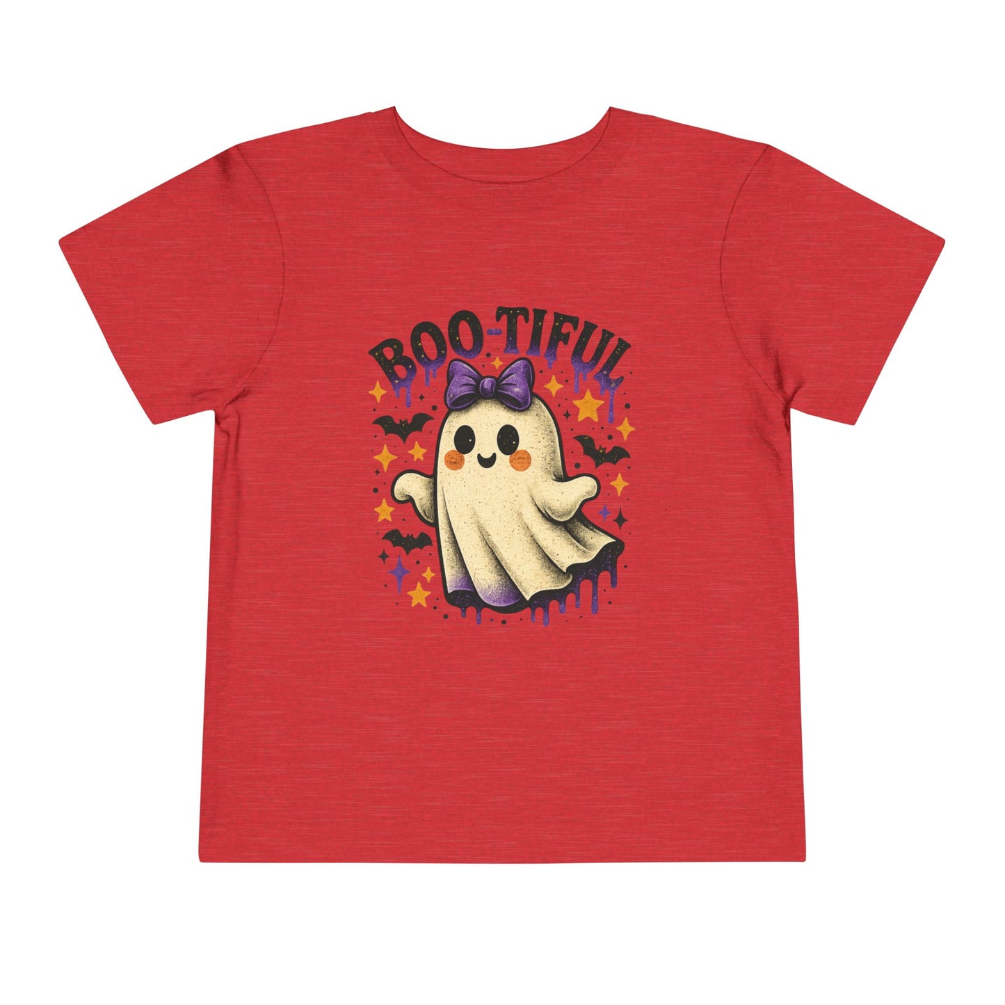 Boo-tiful Ghost Halloween Toddler Tee