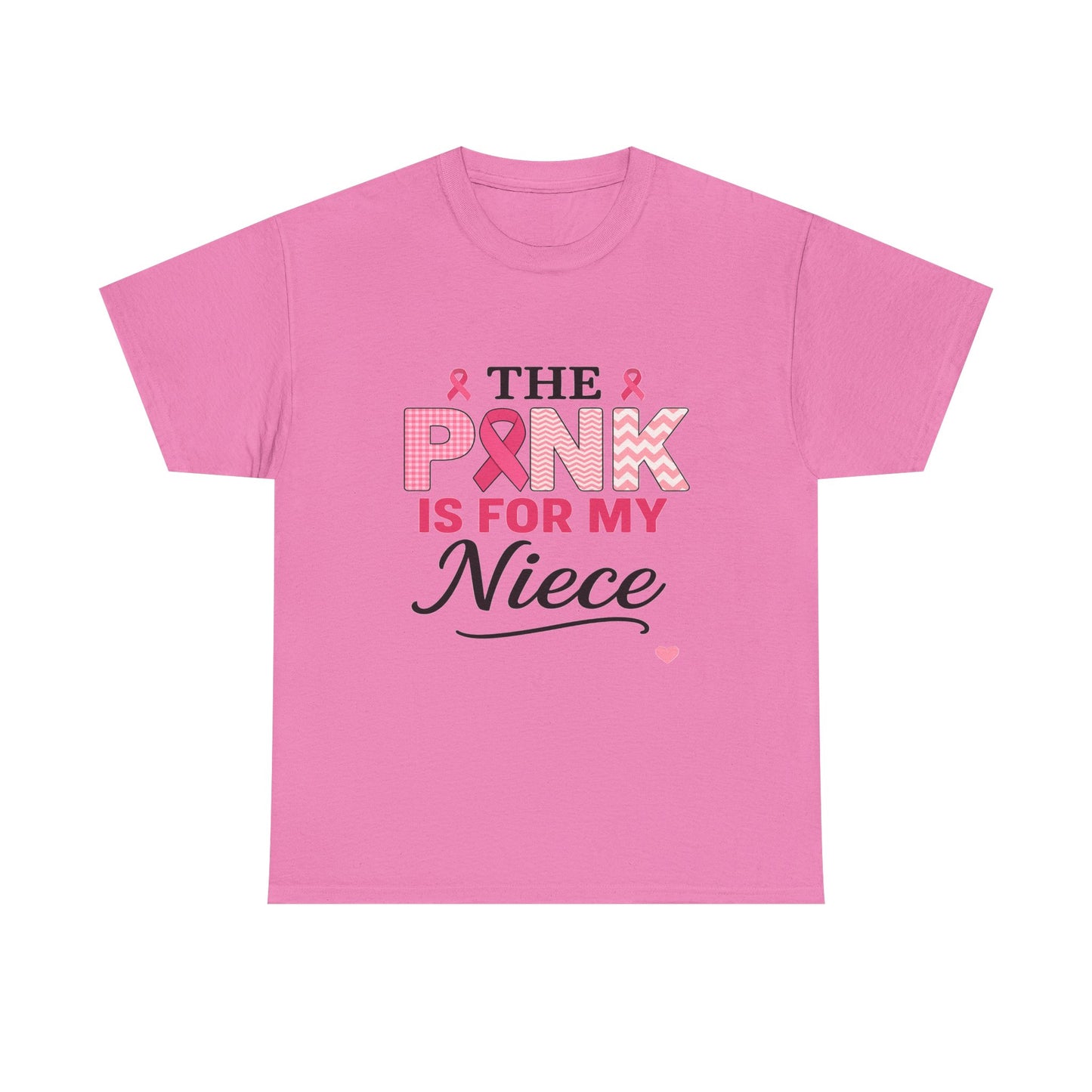 Pink Ribbon Niece Tee - Breast Cancer Awareness
