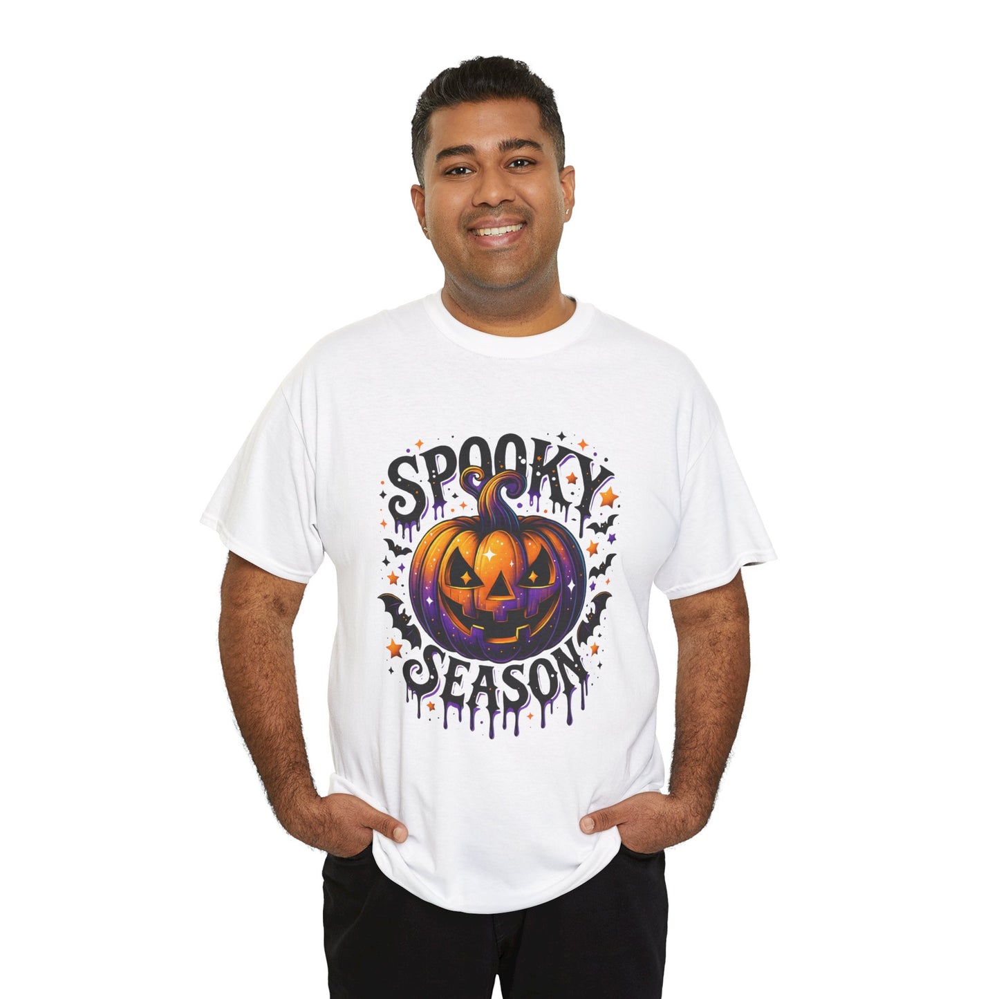 Spooky Season Jack O Lantern Halloween Tee