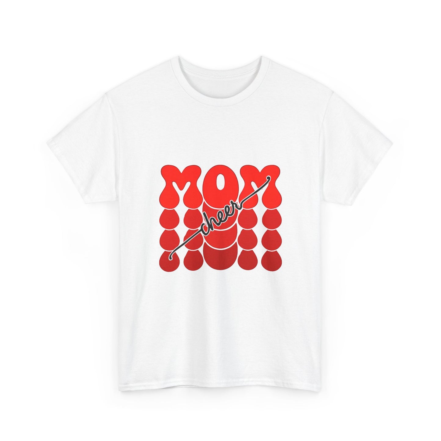 Retro Mom Cheer Tee – Bold Support & Spirit Shirt