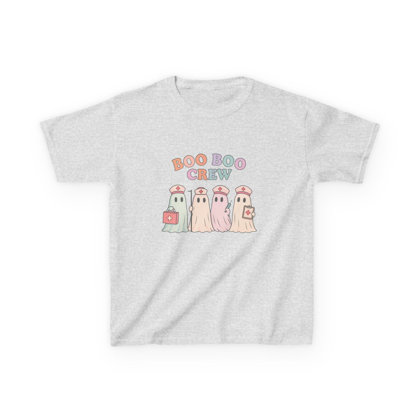 Boo Boo Crew Halloween Nurse Kids Tee