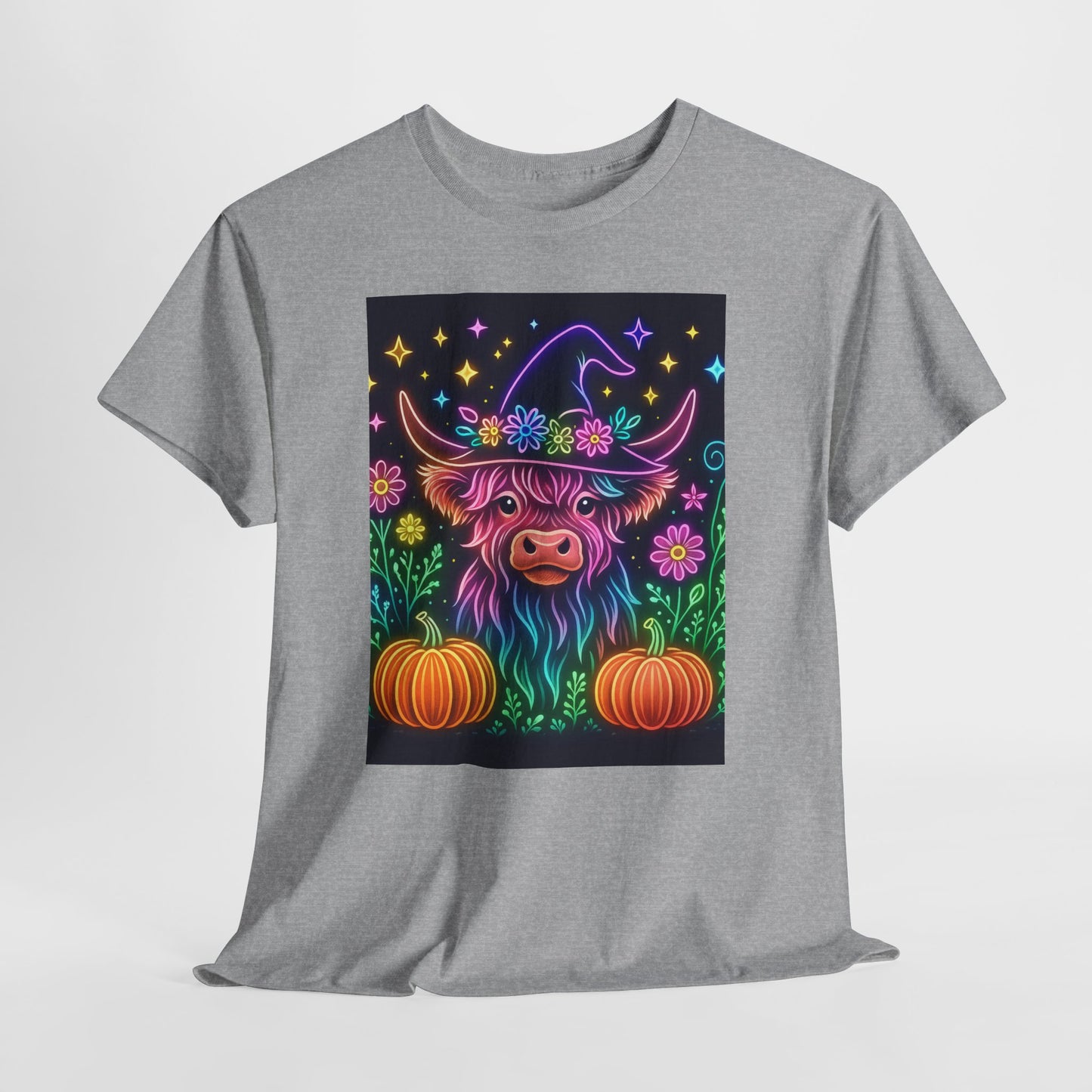 Neon Halloween Highland Tee