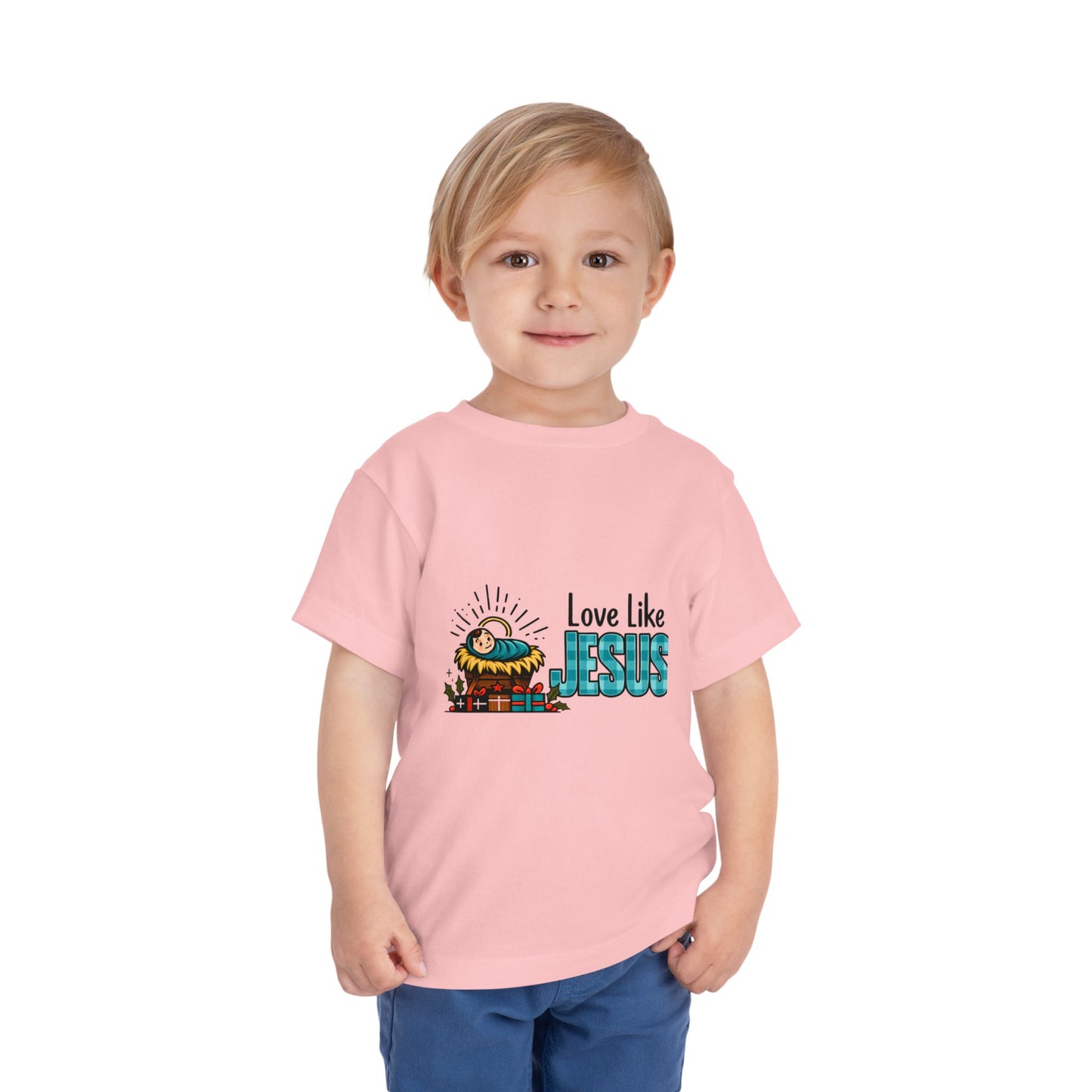 Love Like Jesus Toddler Christmas Tee