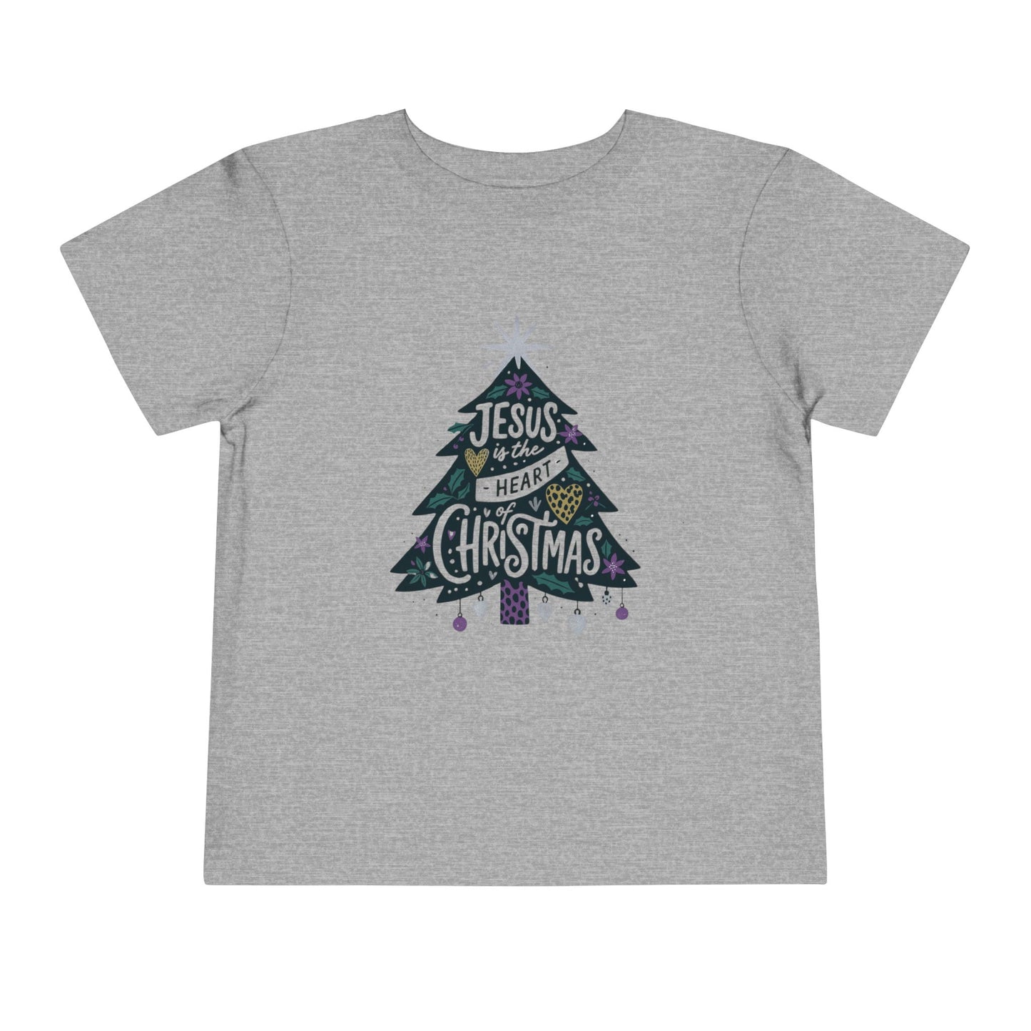 Jesus is the Heart of Christmas Toddler Tee