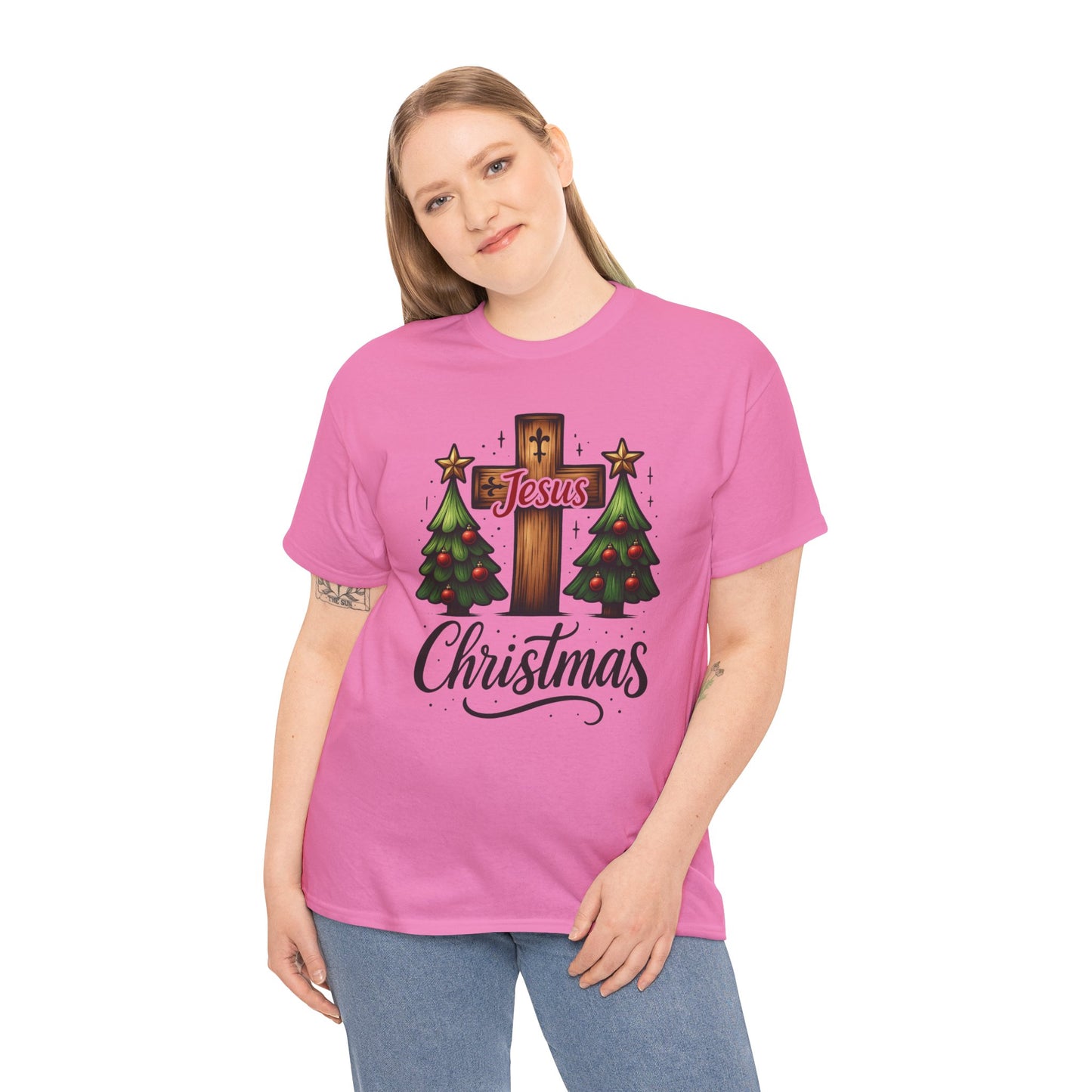 Christmas Cross Unisex Tee