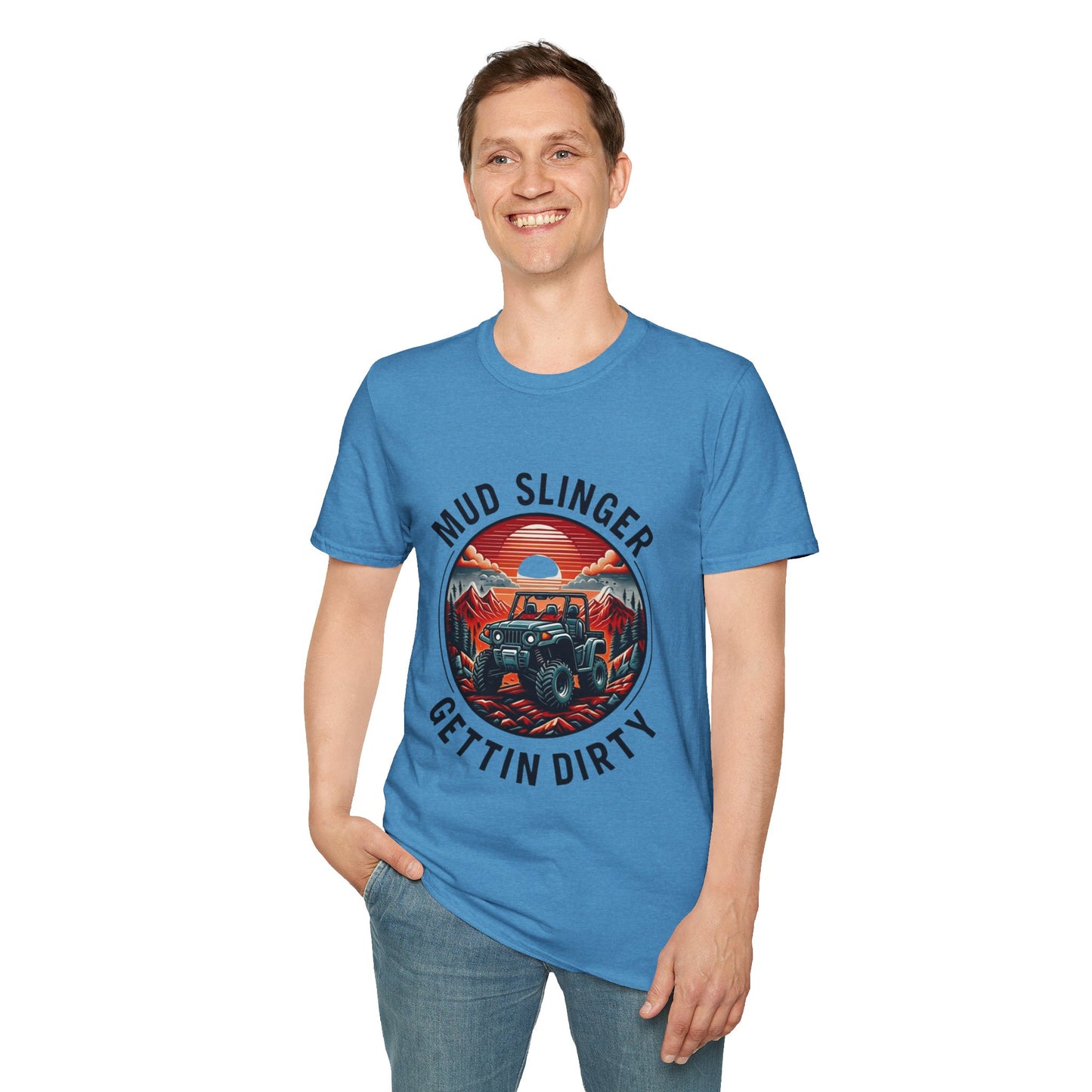 Adventure Ready Unisex T-Shirt | Mud Slinger, Off-Road, Outdoor Fun, Casual Wear