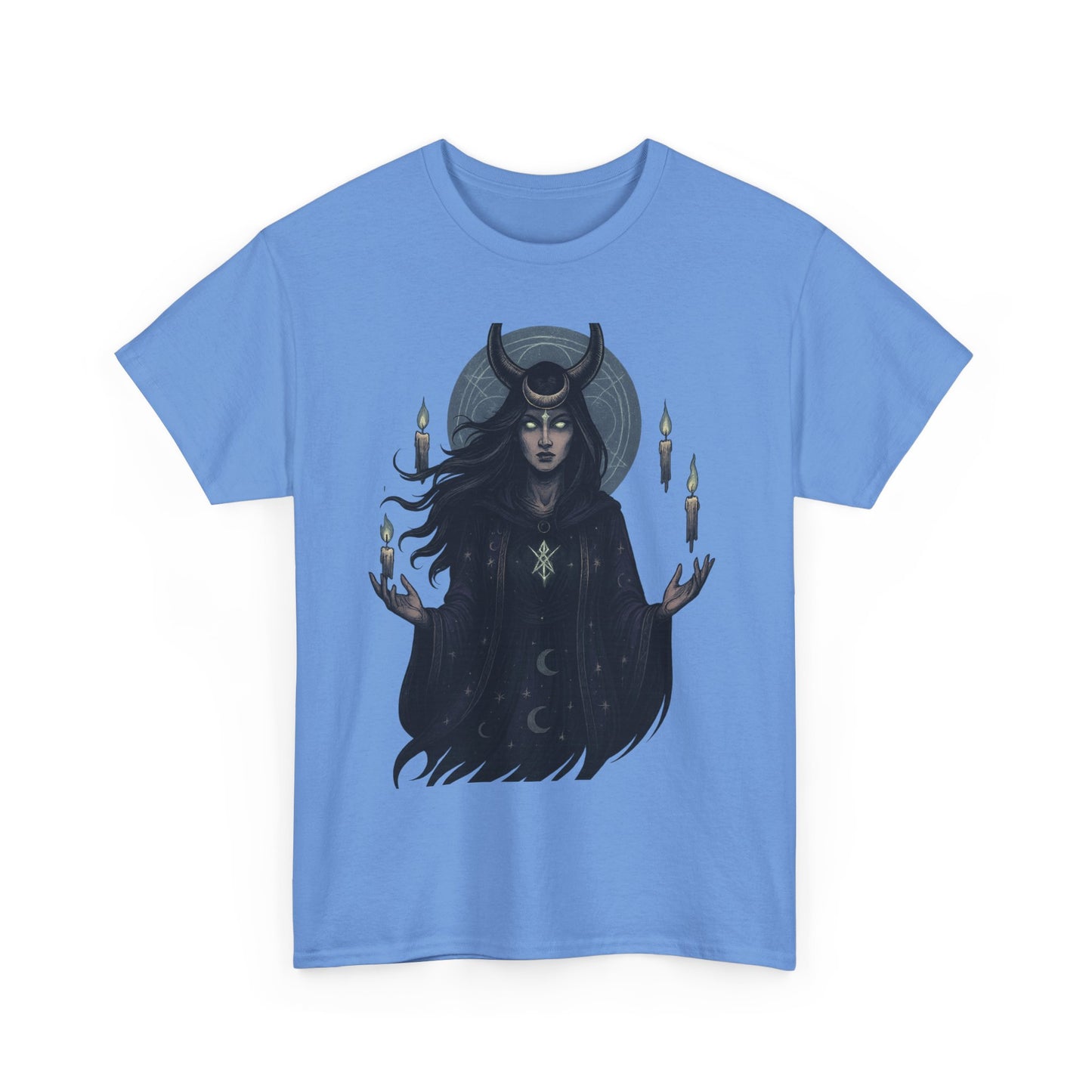 Moonlit Sorceress – Enchanted Candlelight Tee