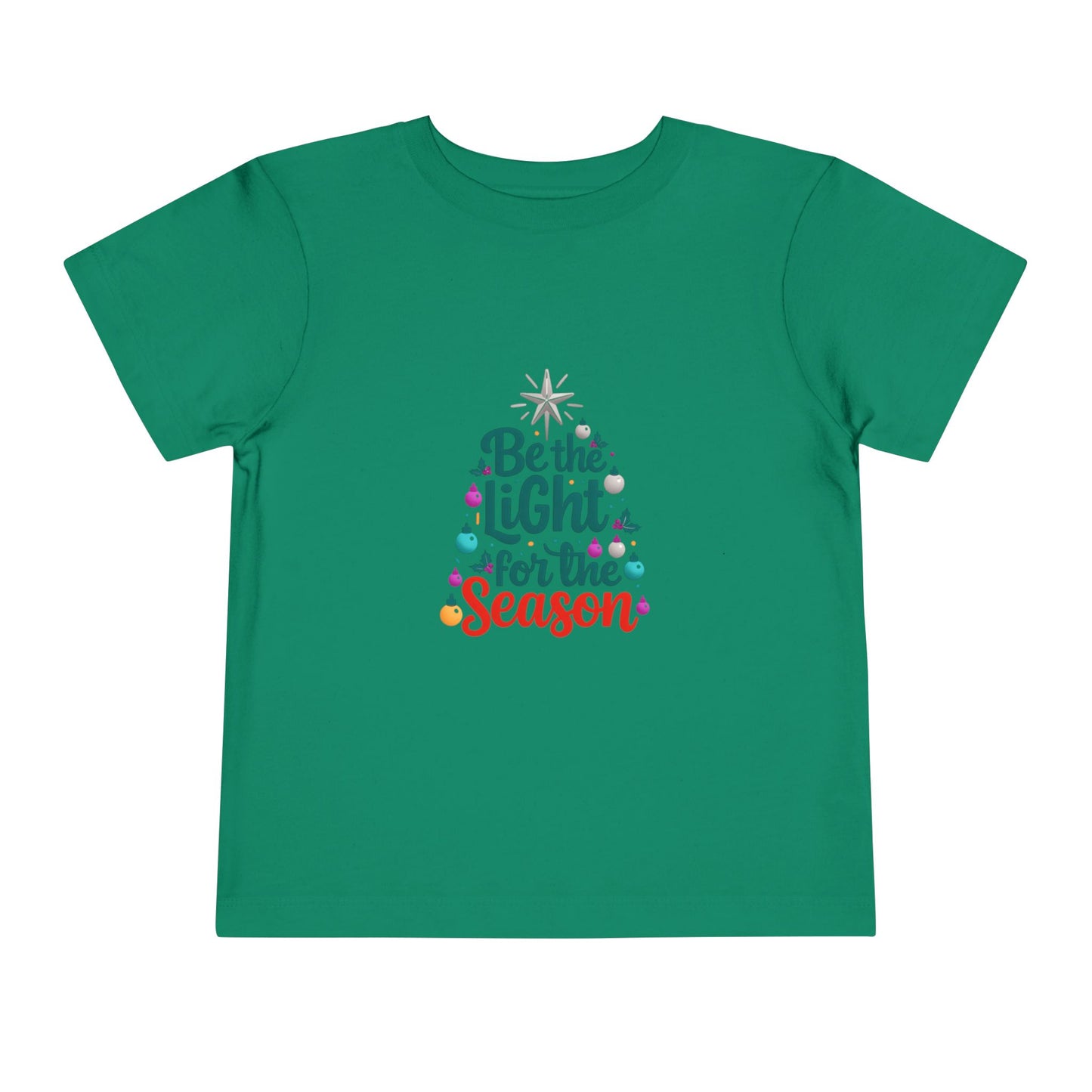 Be the Light Toddler Christmas Tee