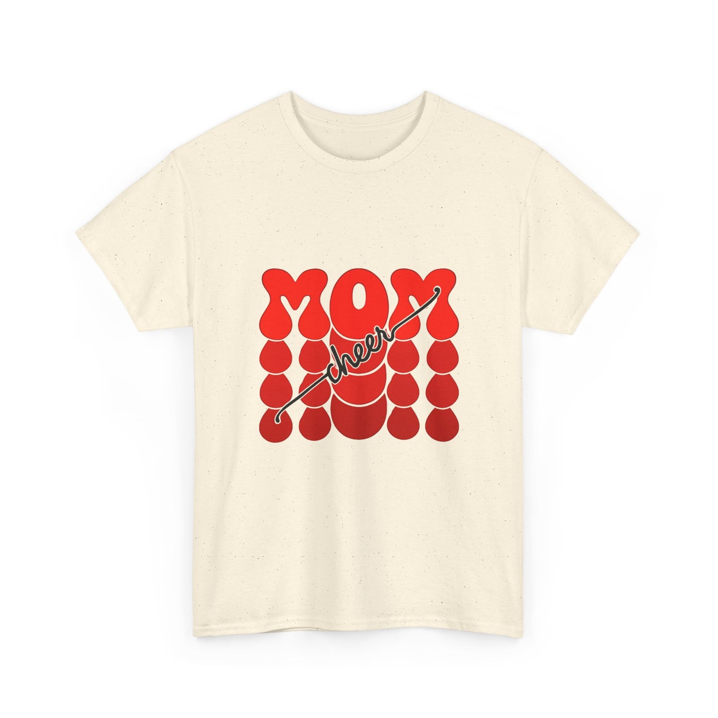 Retro Mom Cheer Tee – Bold Support & Spirit Shirt