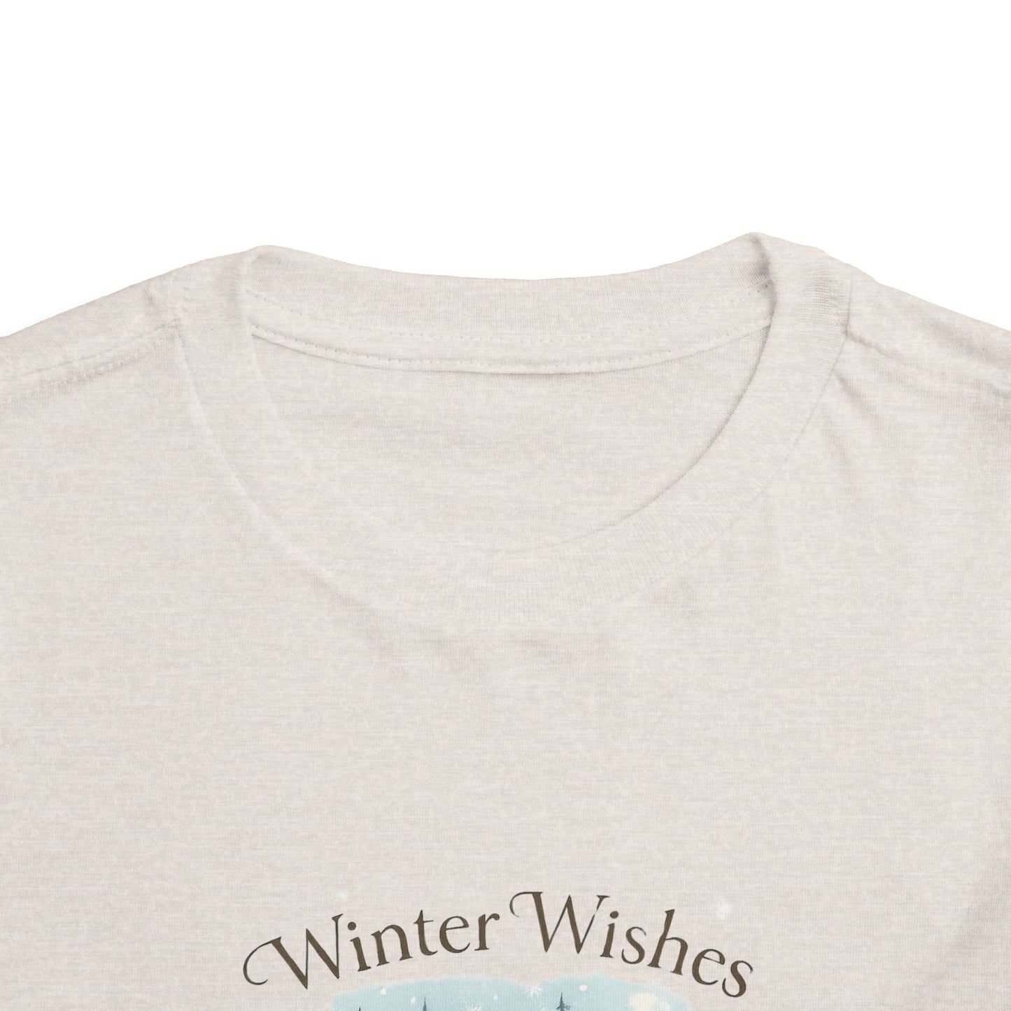 Winter Wishes Cottage Christmas Tee - Toddler Holiday