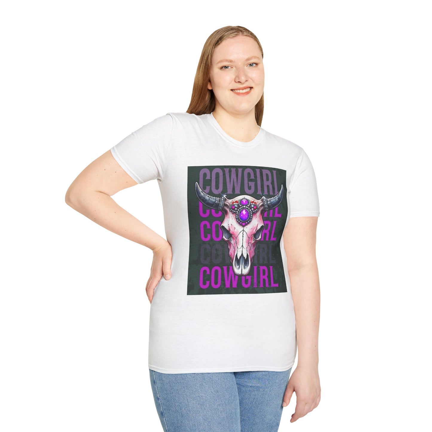 Stylish Cowgirl T-Shirt, Graphic Tee, Gift for Her, Western Apparel, Casual Wear, Festival Outfit, Vintage Cowgirl Style