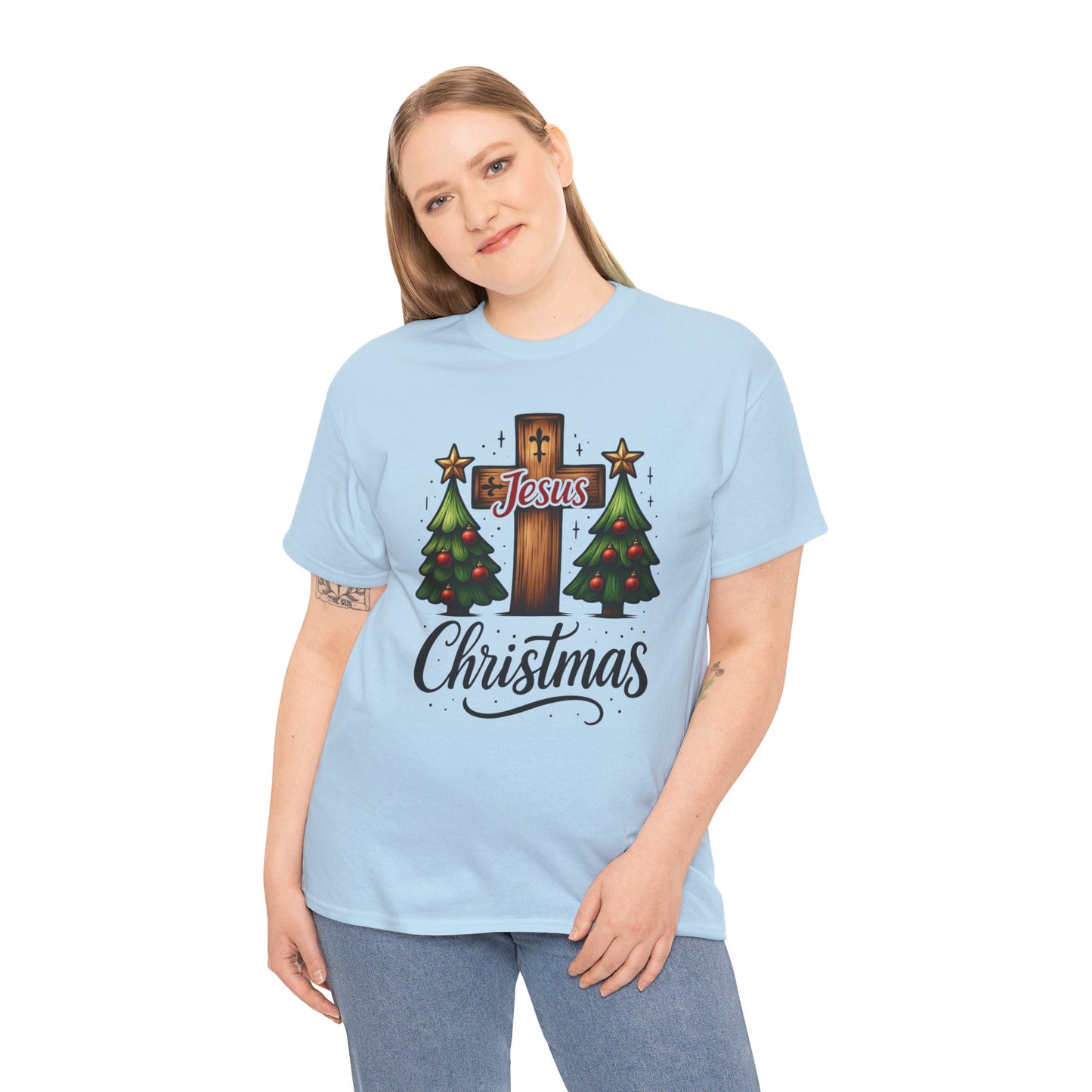 Christmas Cross Unisex Tee