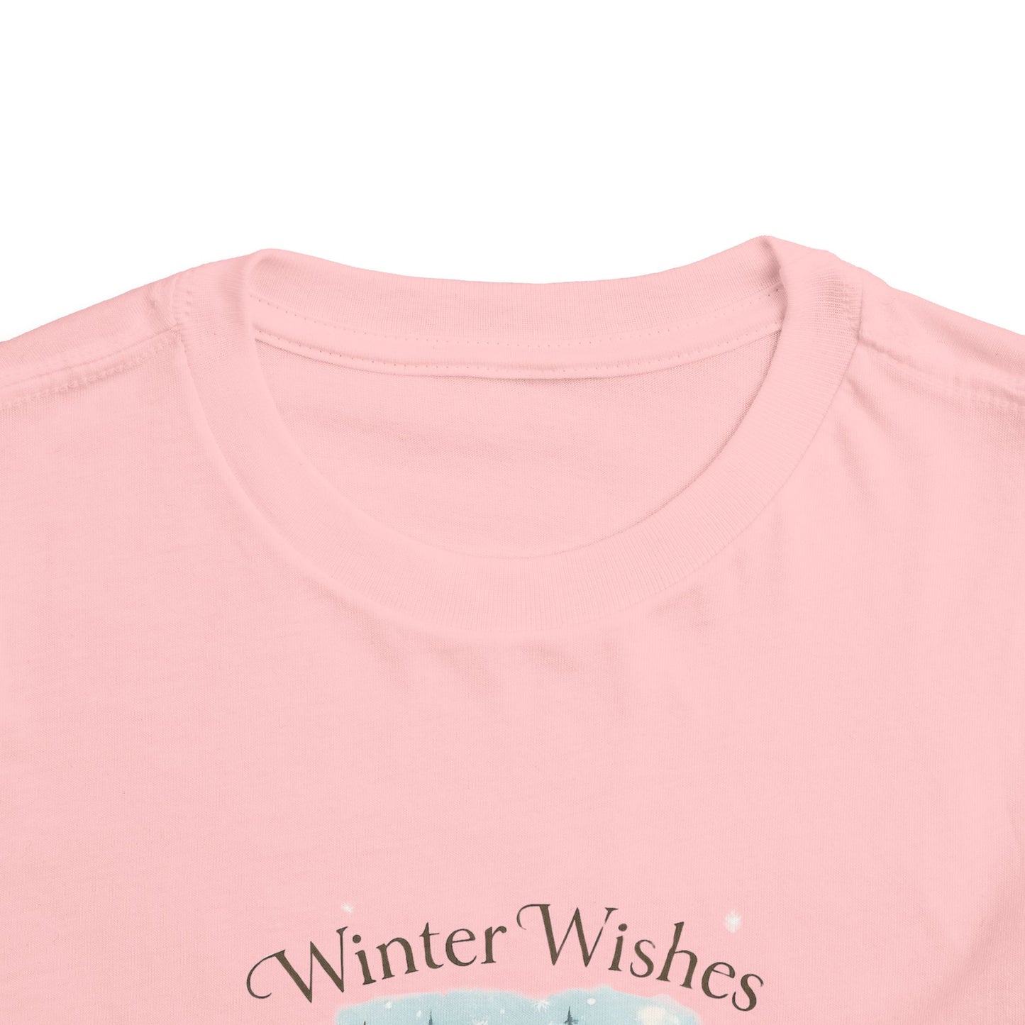 Winter Wishes Cottage Christmas Tee - Toddler Holiday
