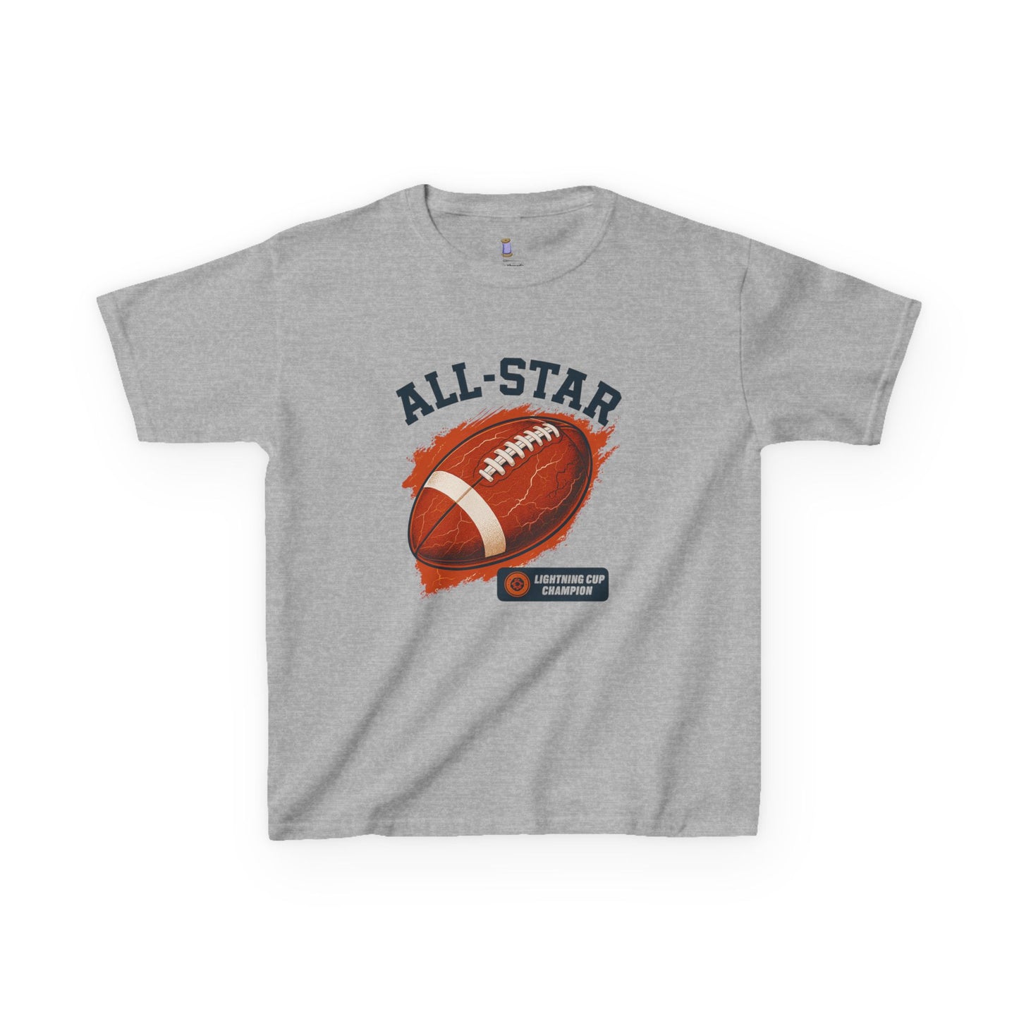 All-Star Kids Football Tee, Sports Apparel, Boys Football Shirt, Kids Casual Wear, Back To School Shirt, Birthday Gift