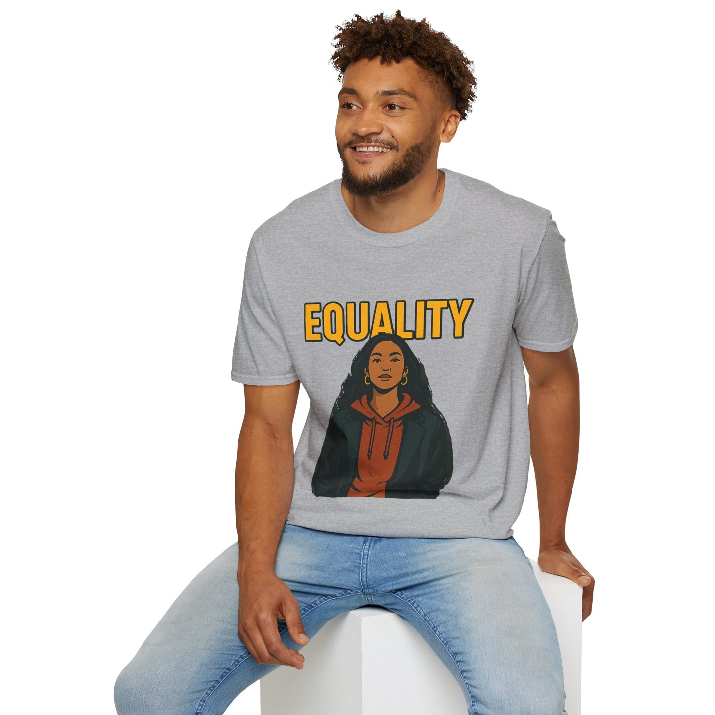 Equality Graphic T-Shirt for Activists, Unisex Tee, Motivational Shirt, Gift for Social Justice, Comfortable Wear for Every Day